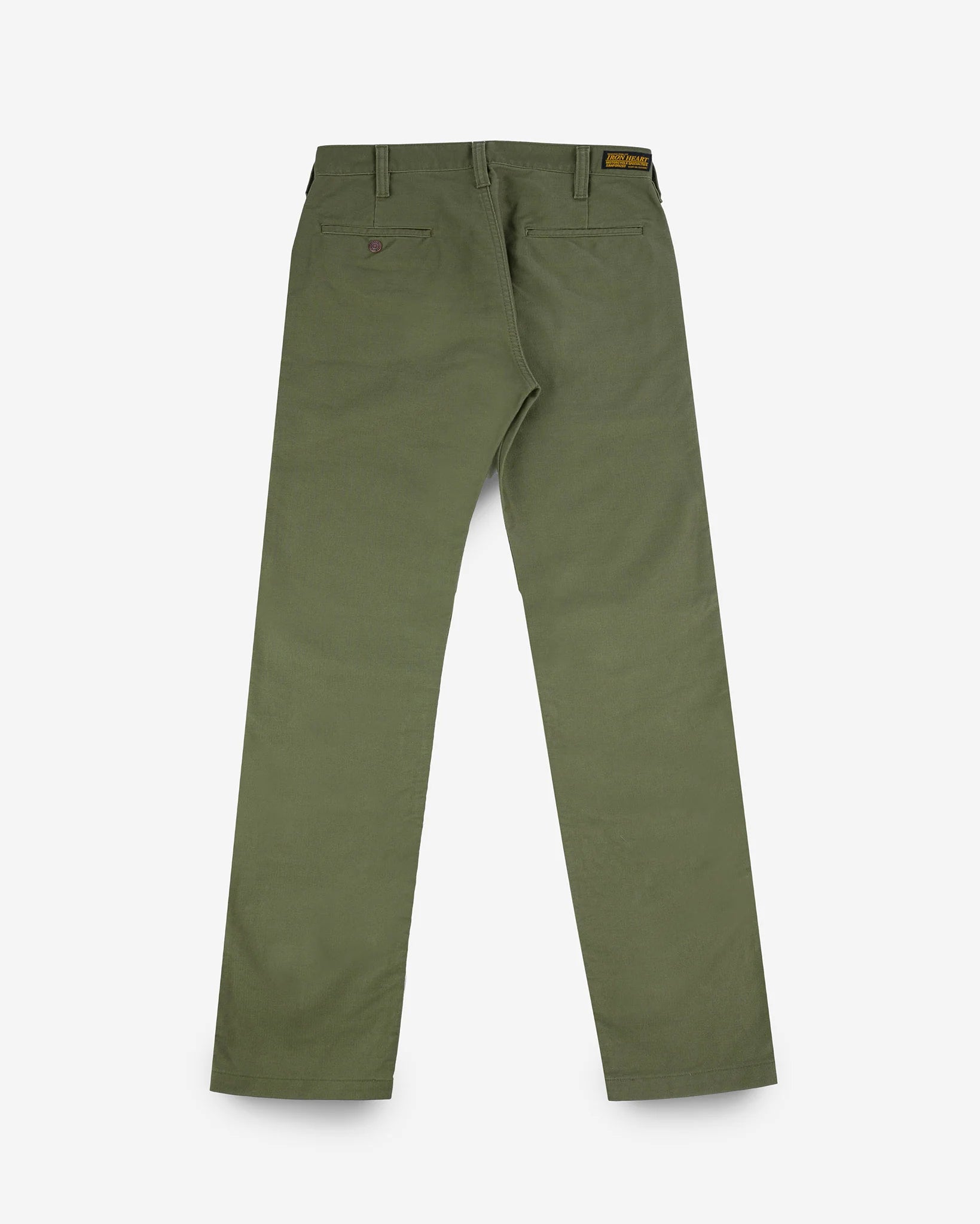 Iron Heart IH-720-OLV 11oz Cotton Whipcord Work Pants - Olive