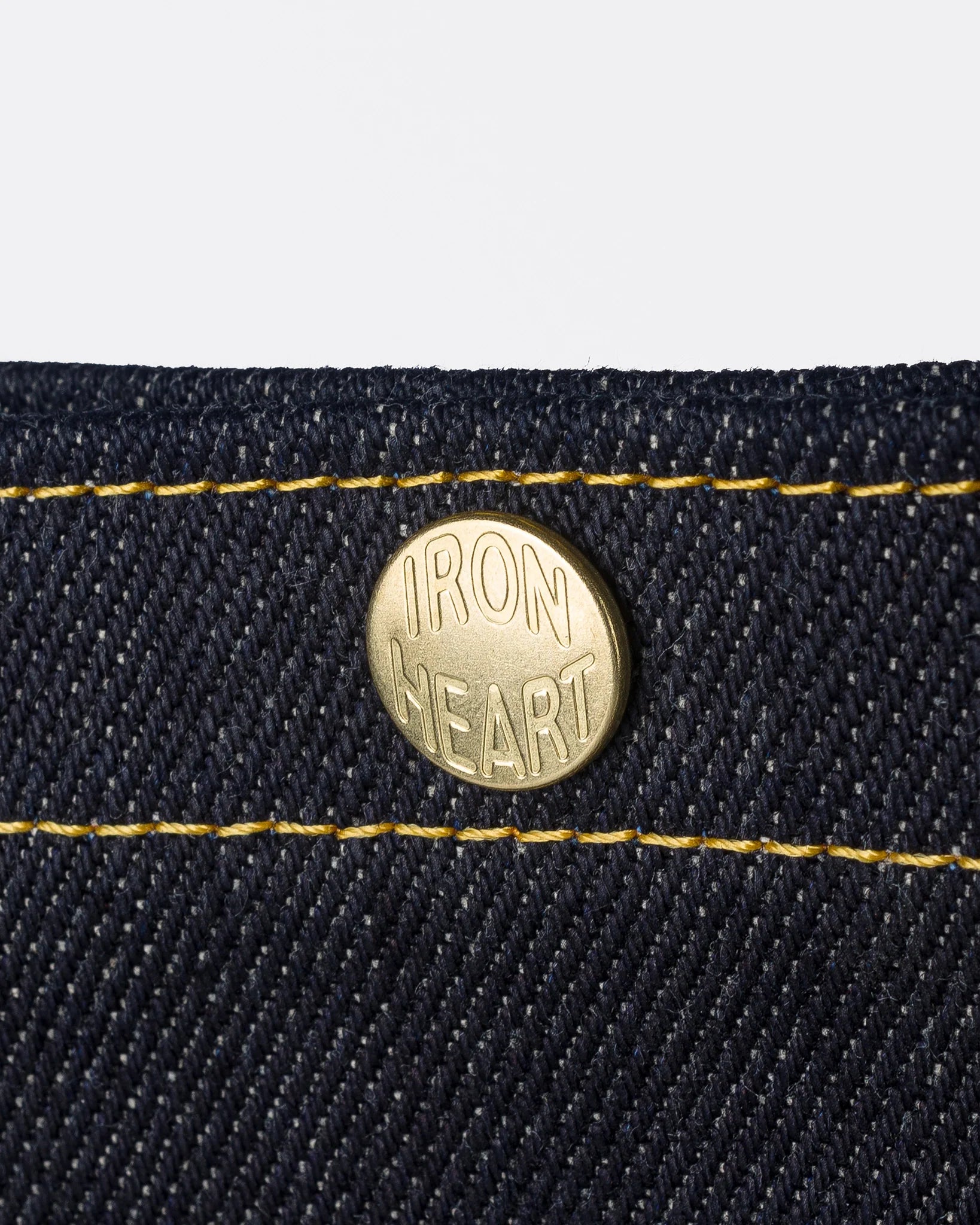 Iron Heart IHE-49-IND 25oz Selvedge Denim Tote Bag - Indigo