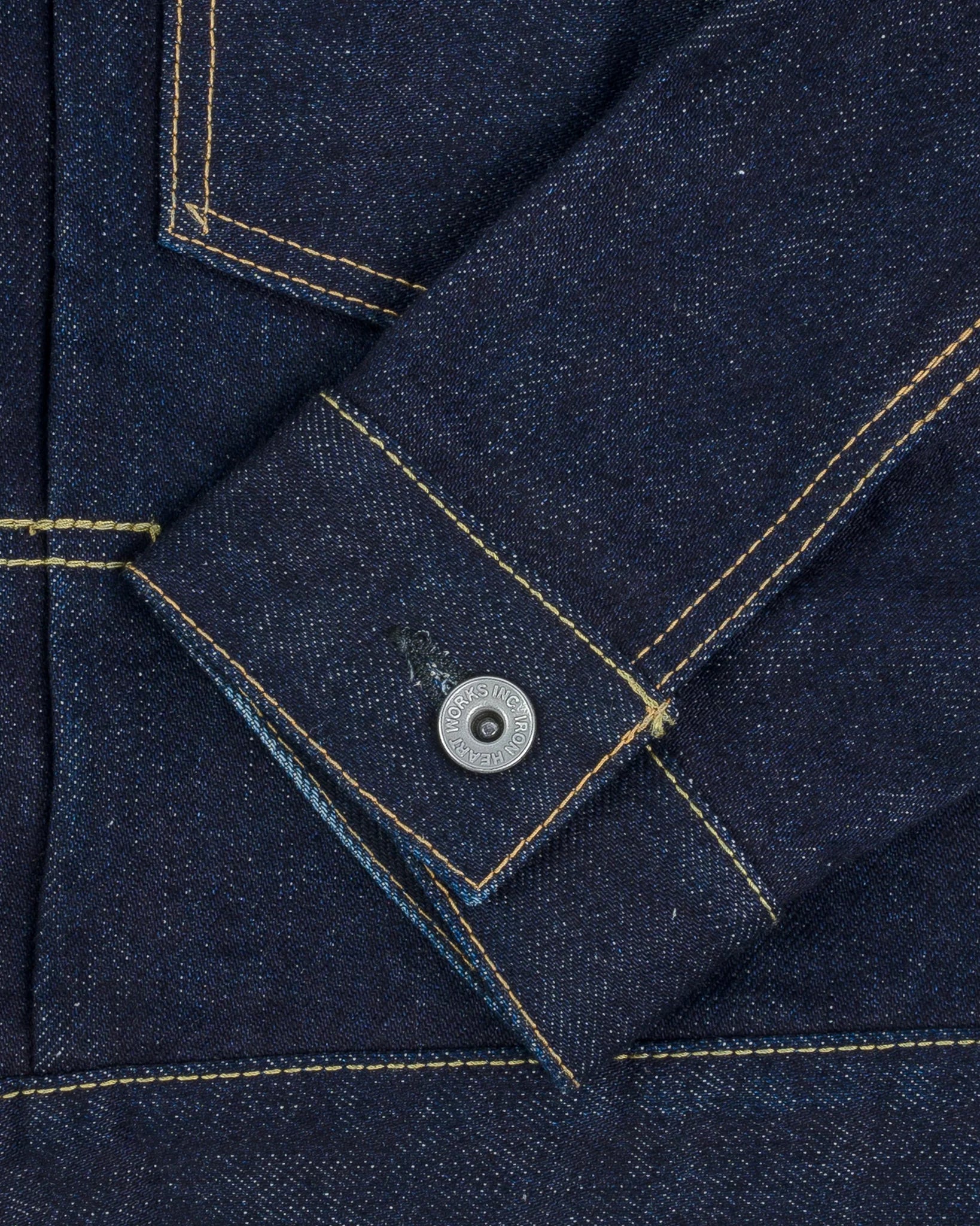 Iron Heart IHJ-139-IND 19oz Selvedge Denim Type II Jacket - Indigo