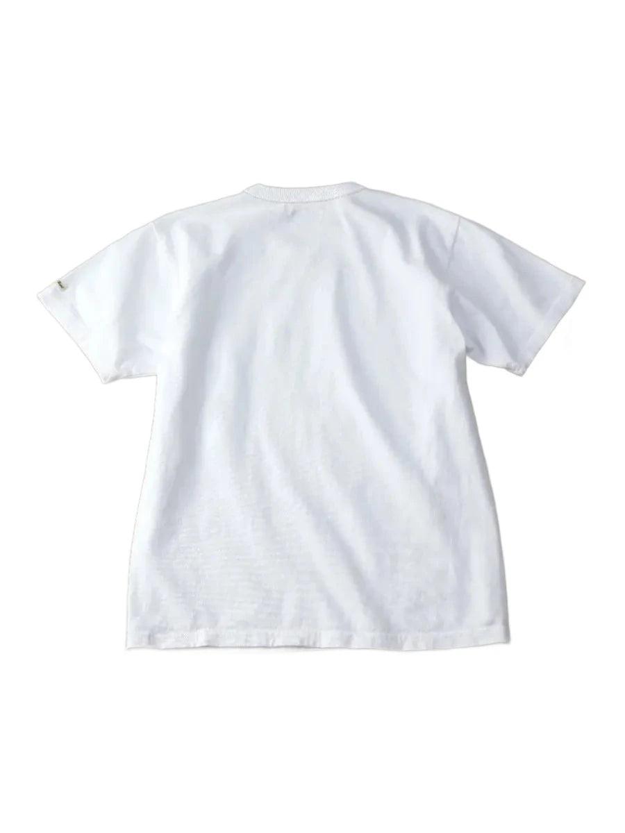 The Flat Head FN-THC-101 9oz Heavyweight Tee - White