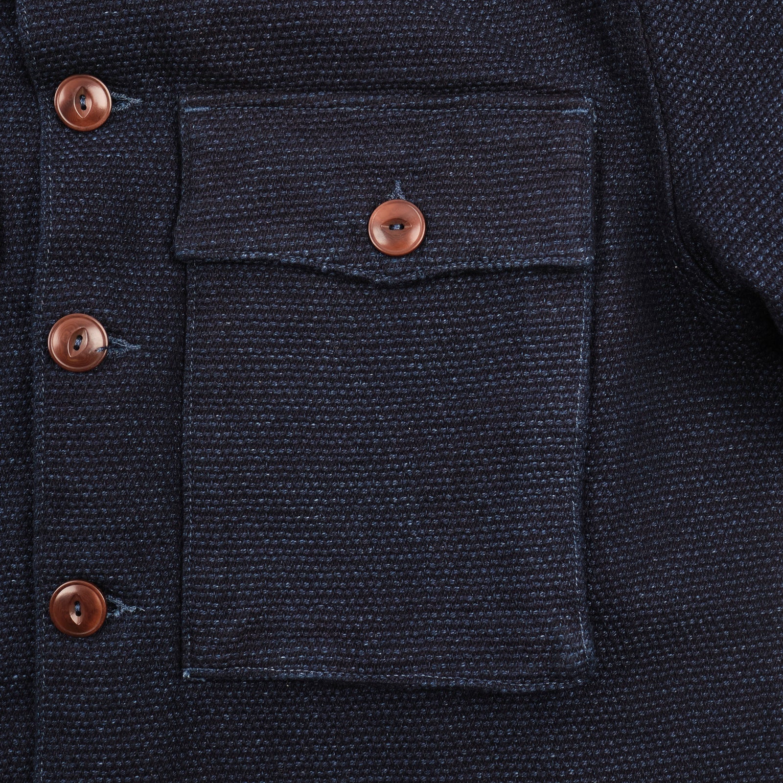 Freenote Cloth Midway CPO - Indigo Sashiko
