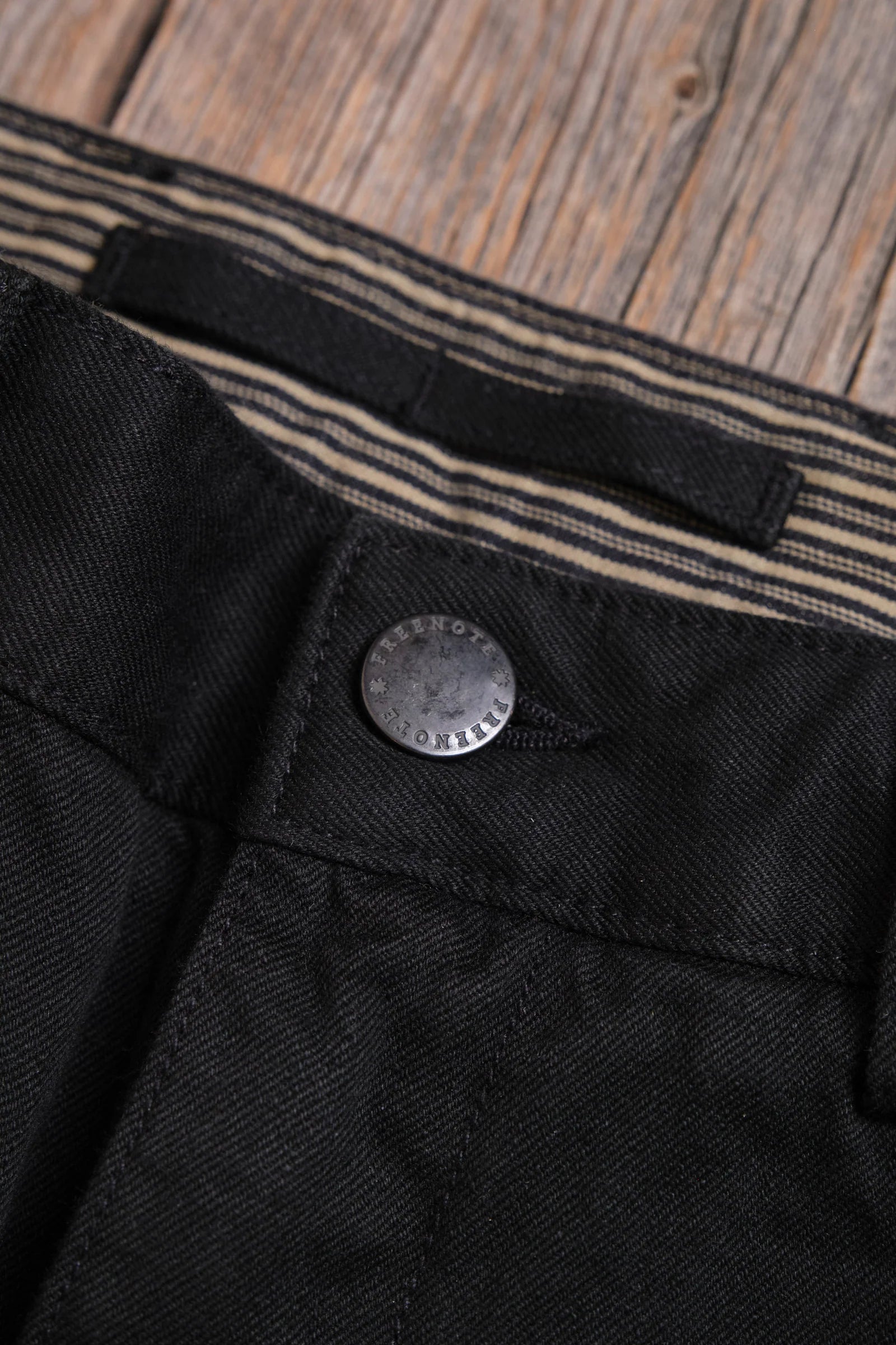 Freenote Cloth 9oz Shifter Pant - Black Twill