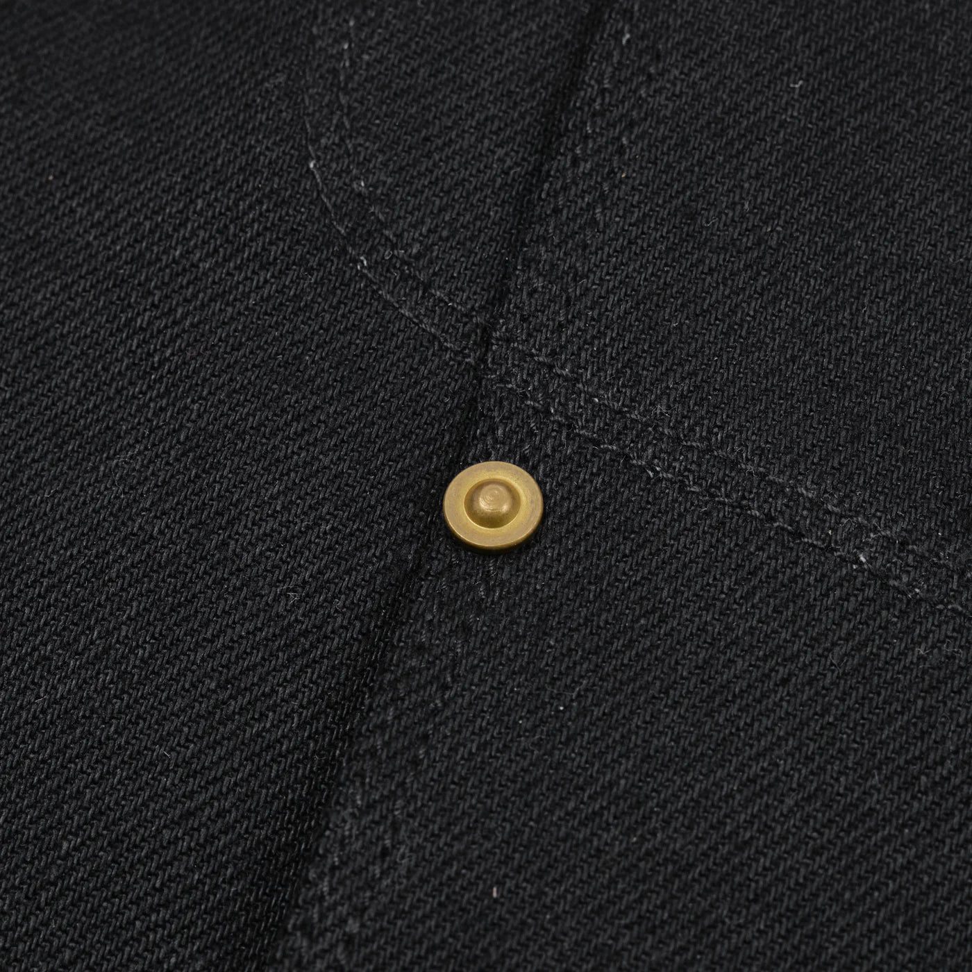 Freenote Cloth High Low "Aces High" Denim Jacket - 14oz Double Black