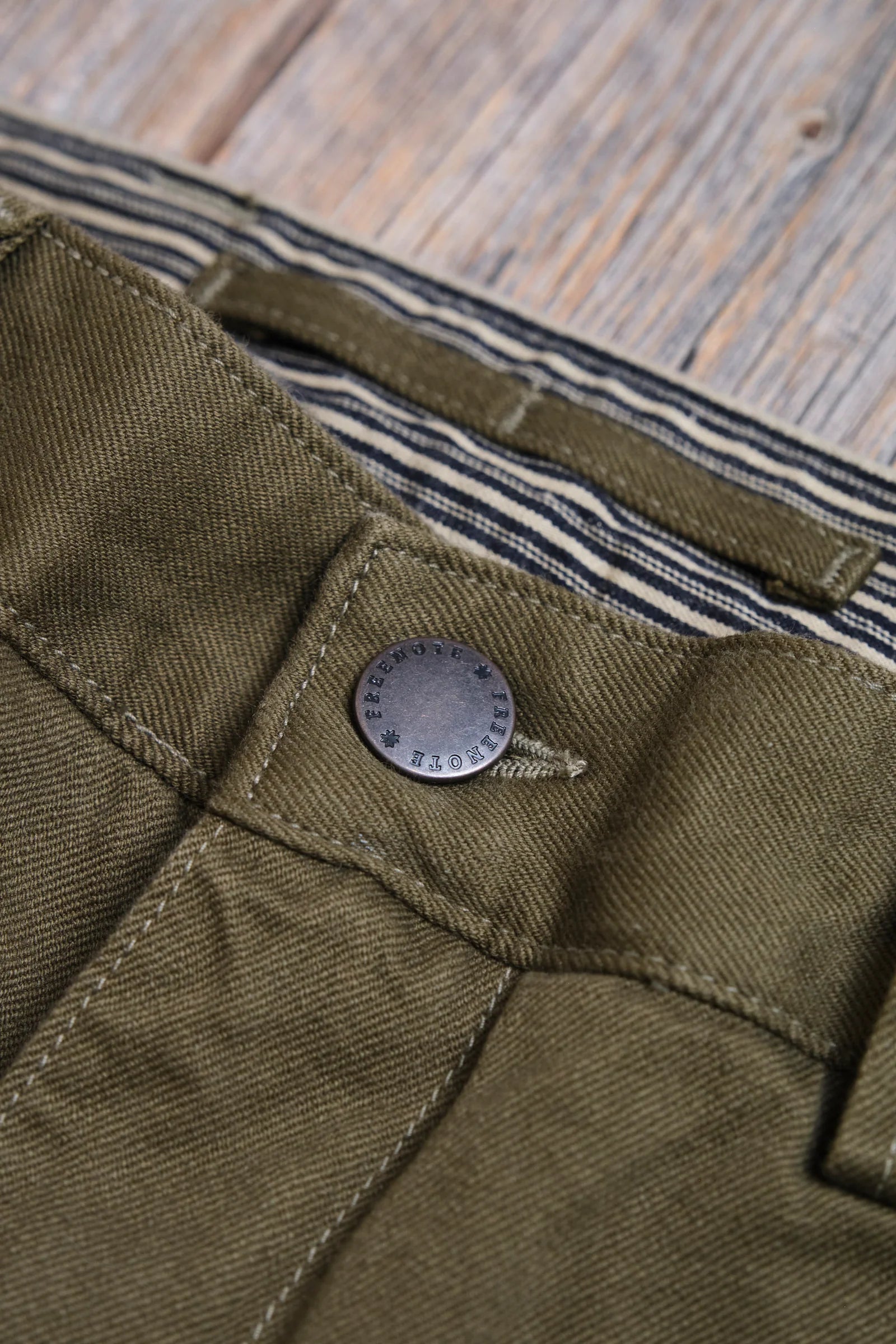 Freenote Cloth 9oz Shifter Pant - Olive Twill