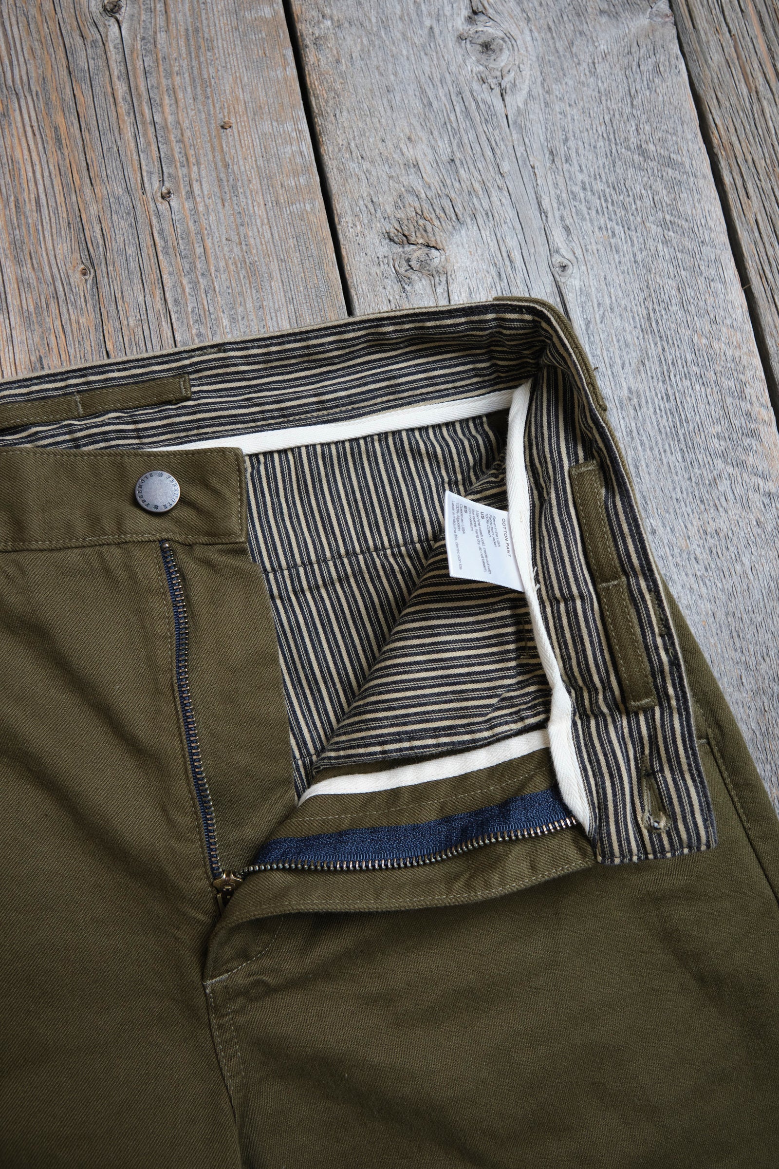 Freenote Cloth 9oz Shifter Pant - Olive Twill