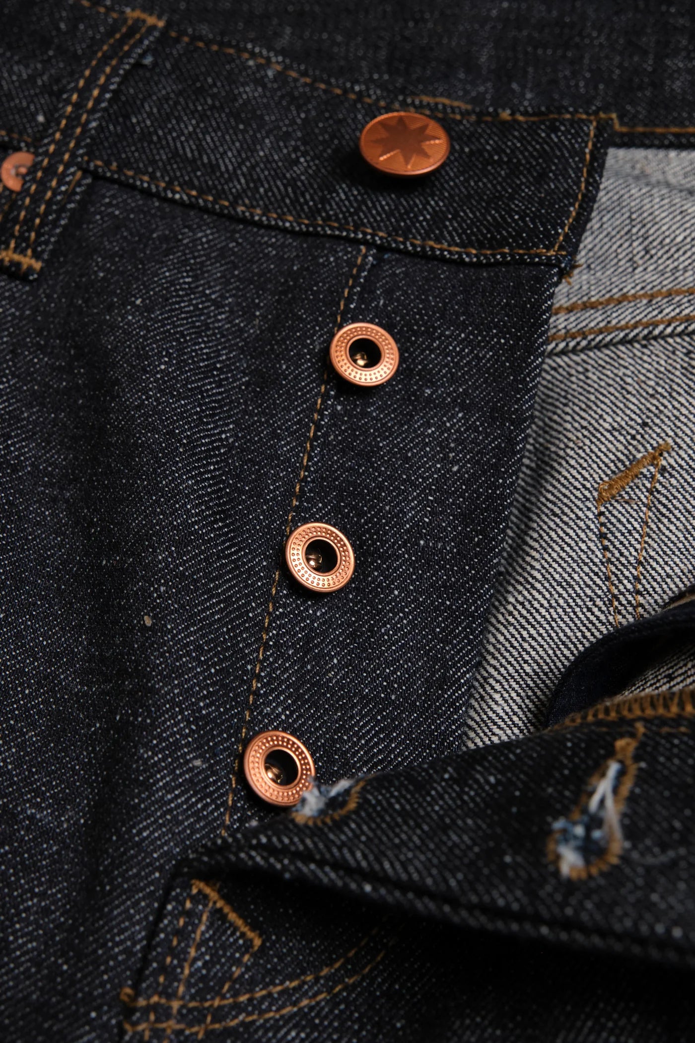 Freenote Cloth Portola Tapered Cut - 16oz Indigo Selvedge Denim