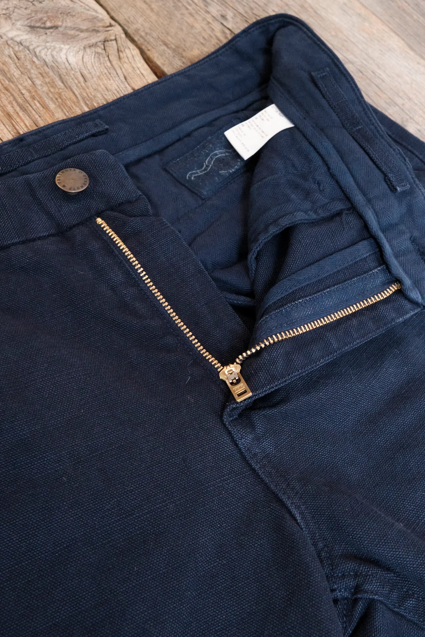 Freenote Cloth Workers Chino 14oz Slub Slim Fit - Navy