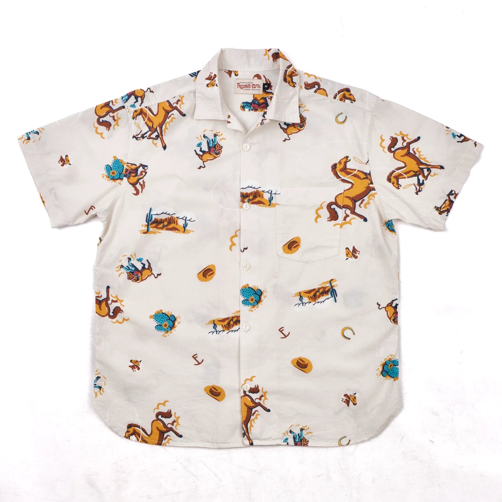 Freenote Cloth Hawaiian Cowboy Shirt - Tan