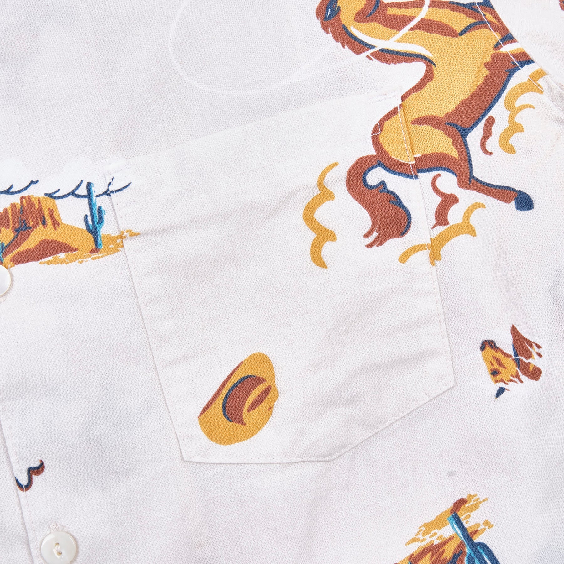 Freenote Cloth Hawaiian Cowboy Shirt - Tan