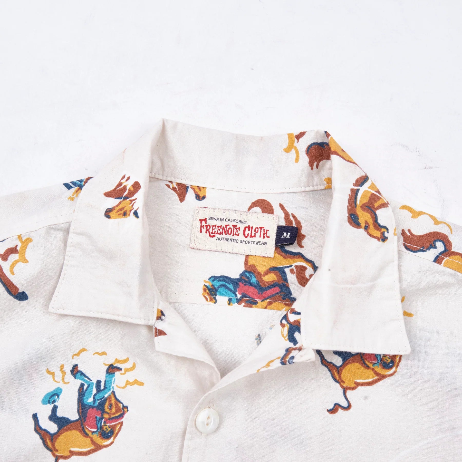 Freenote Cloth Hawaiian Cowboy Shirt - Tan