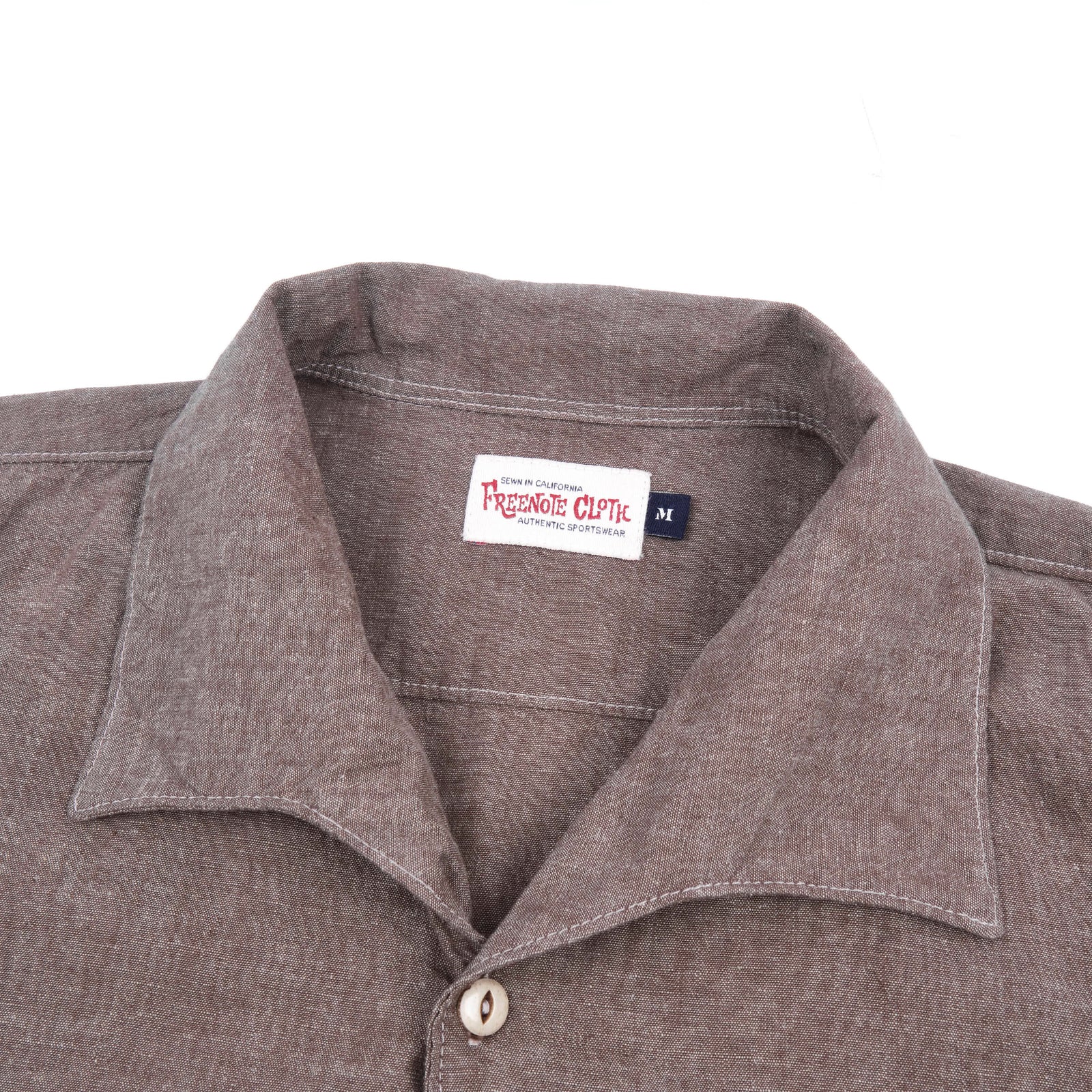 Freenote Cloth Cayucos Shirt - Dusty Brown