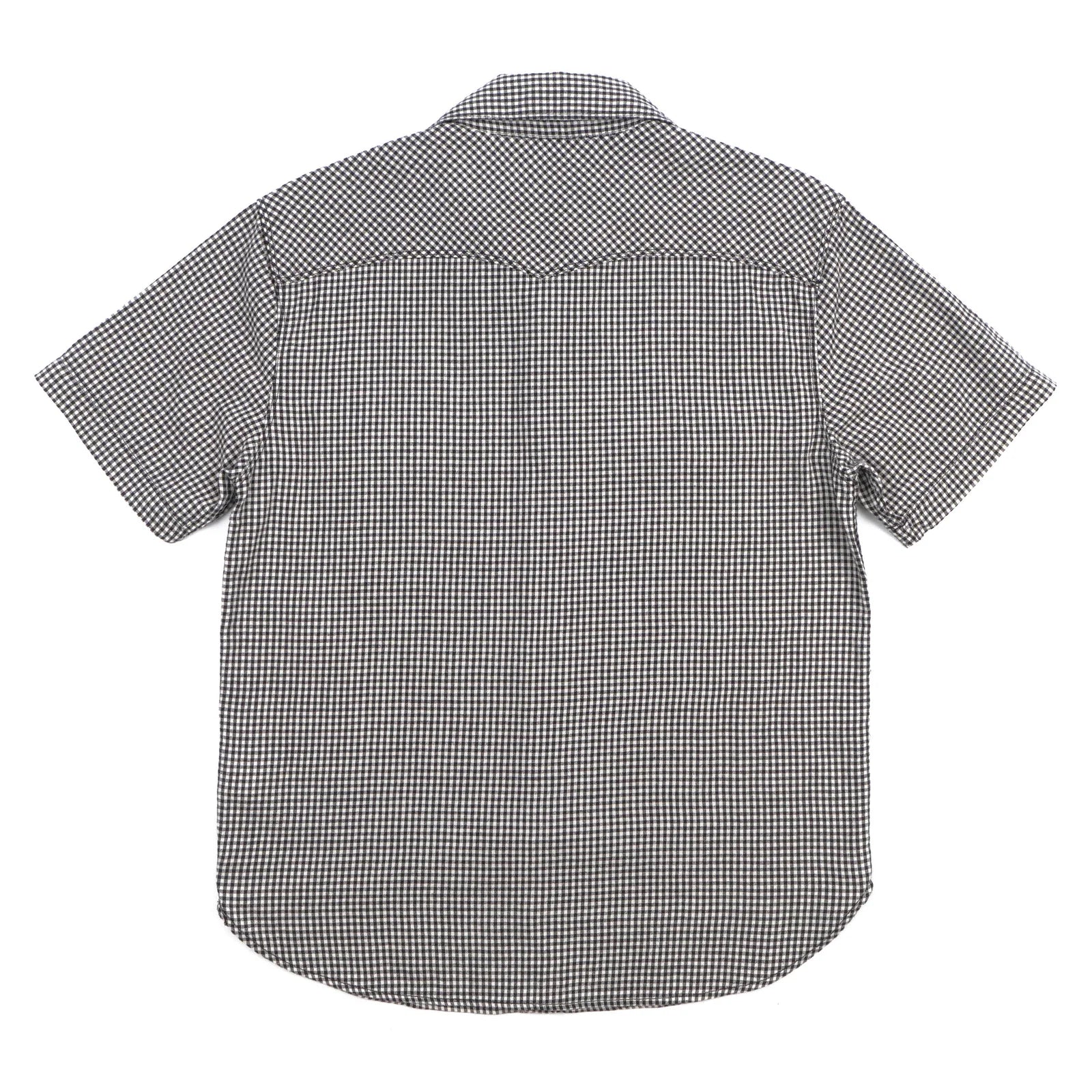 Freenote Cloth Bodie S/S Western - Black Gingham