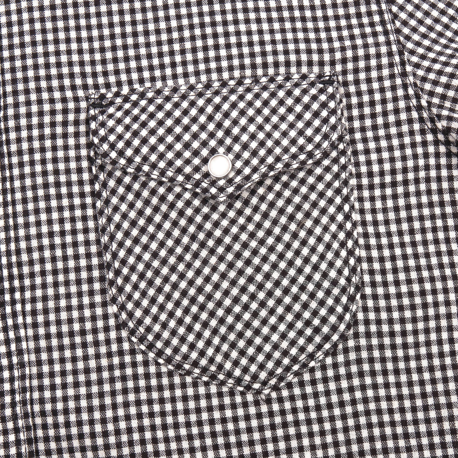 Freenote Cloth Bodie S/S Western - Black Gingham