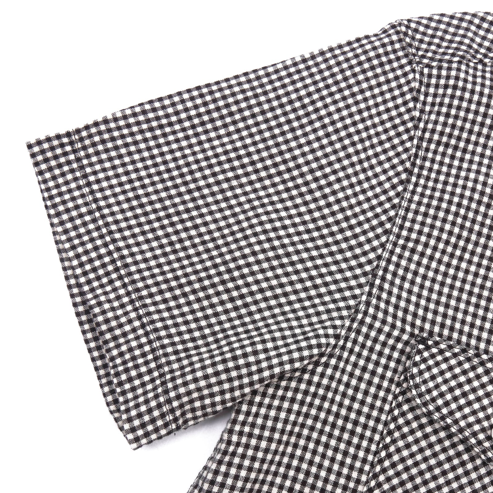 Freenote Cloth Bodie S/S Western - Black Gingham