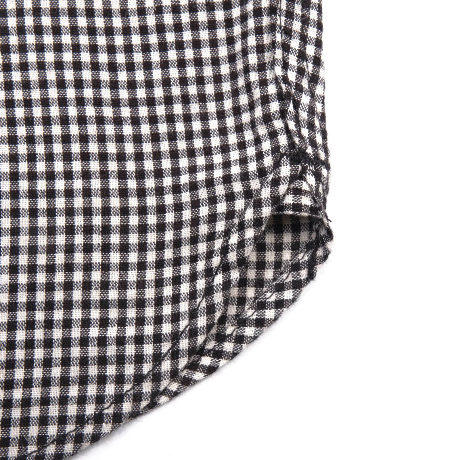 Freenote Cloth Bodie S/S Western - Black Gingham