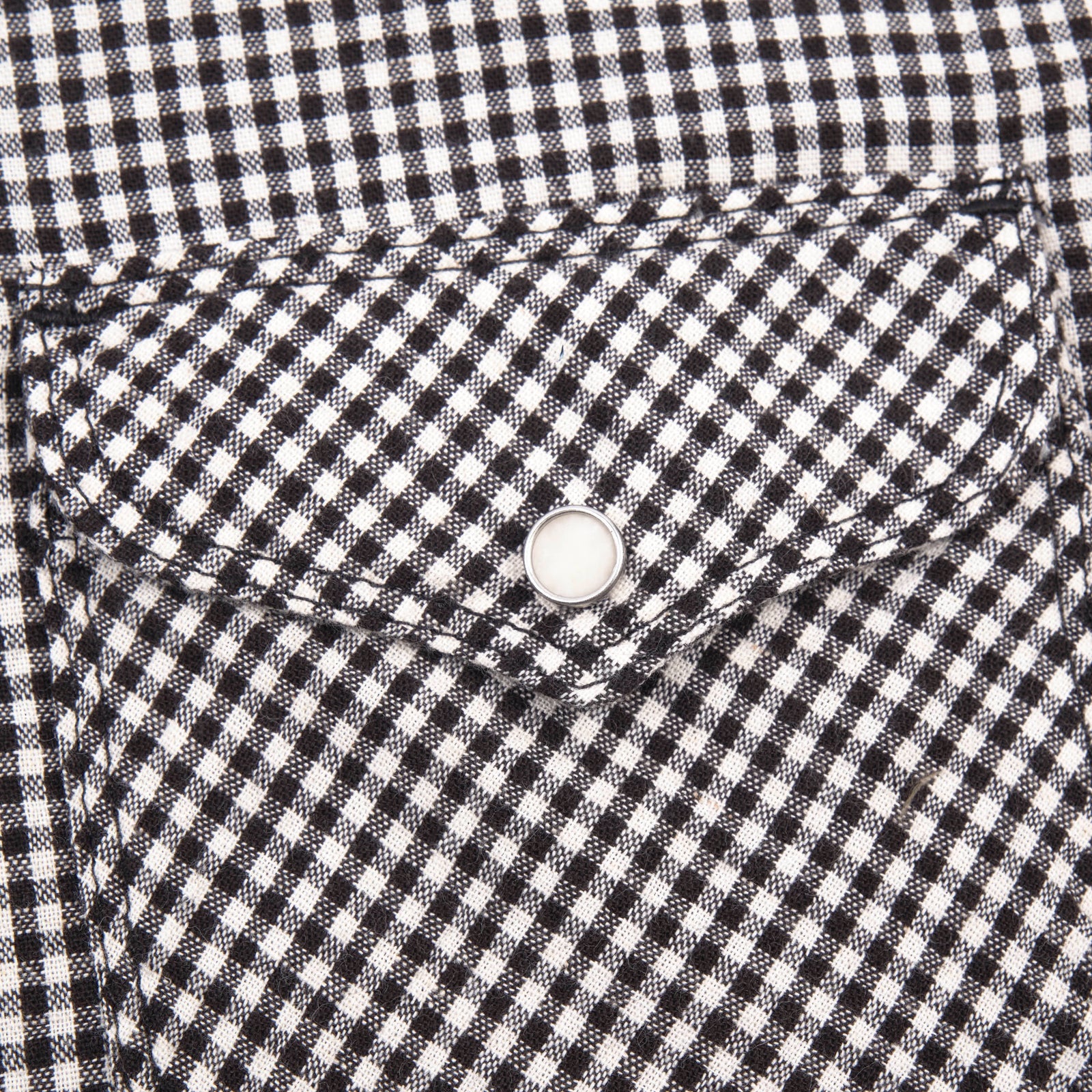 Freenote Cloth Bodie S/S Western - Black Gingham
