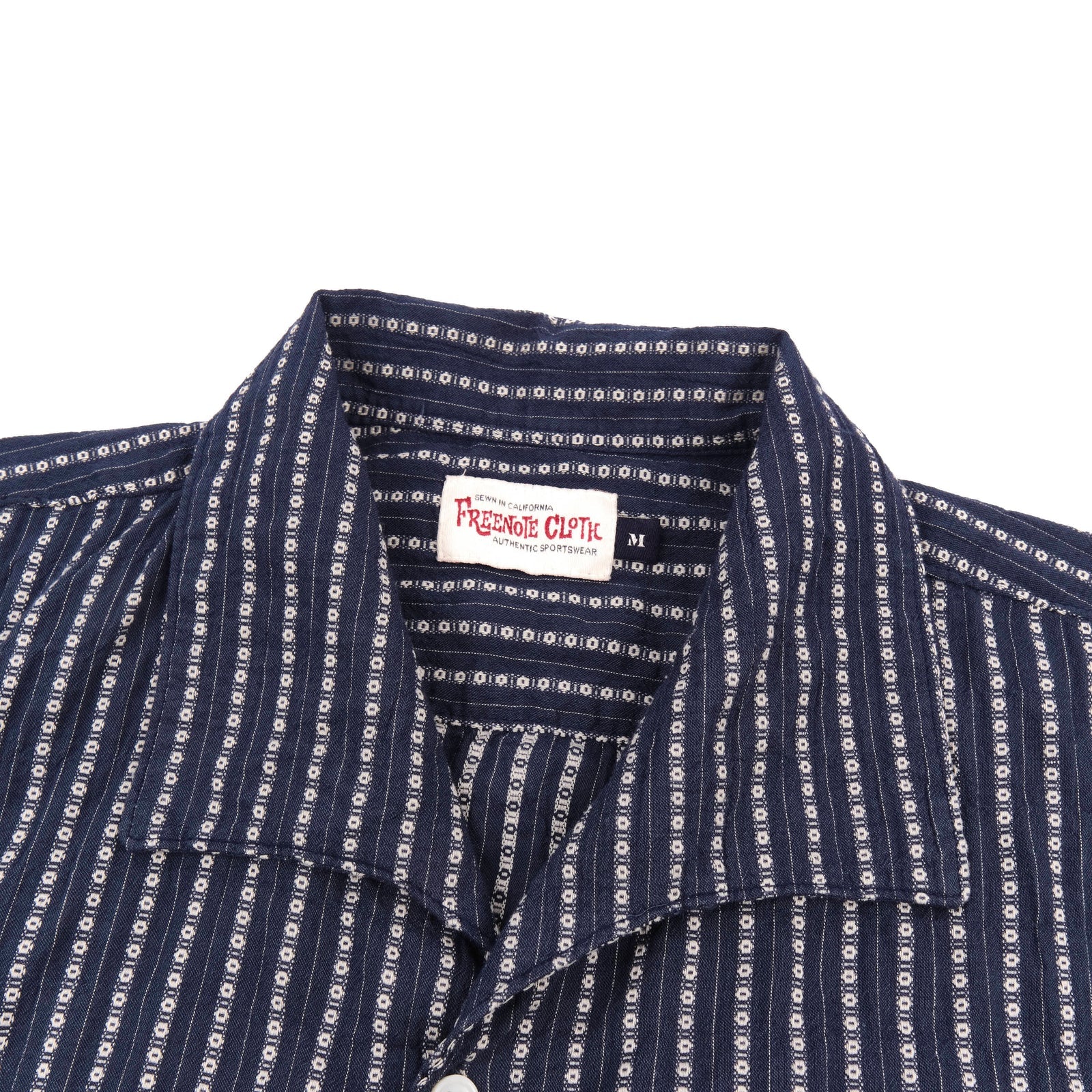 Freenote Cloth Cayucos Shirt - Jacquard Navy