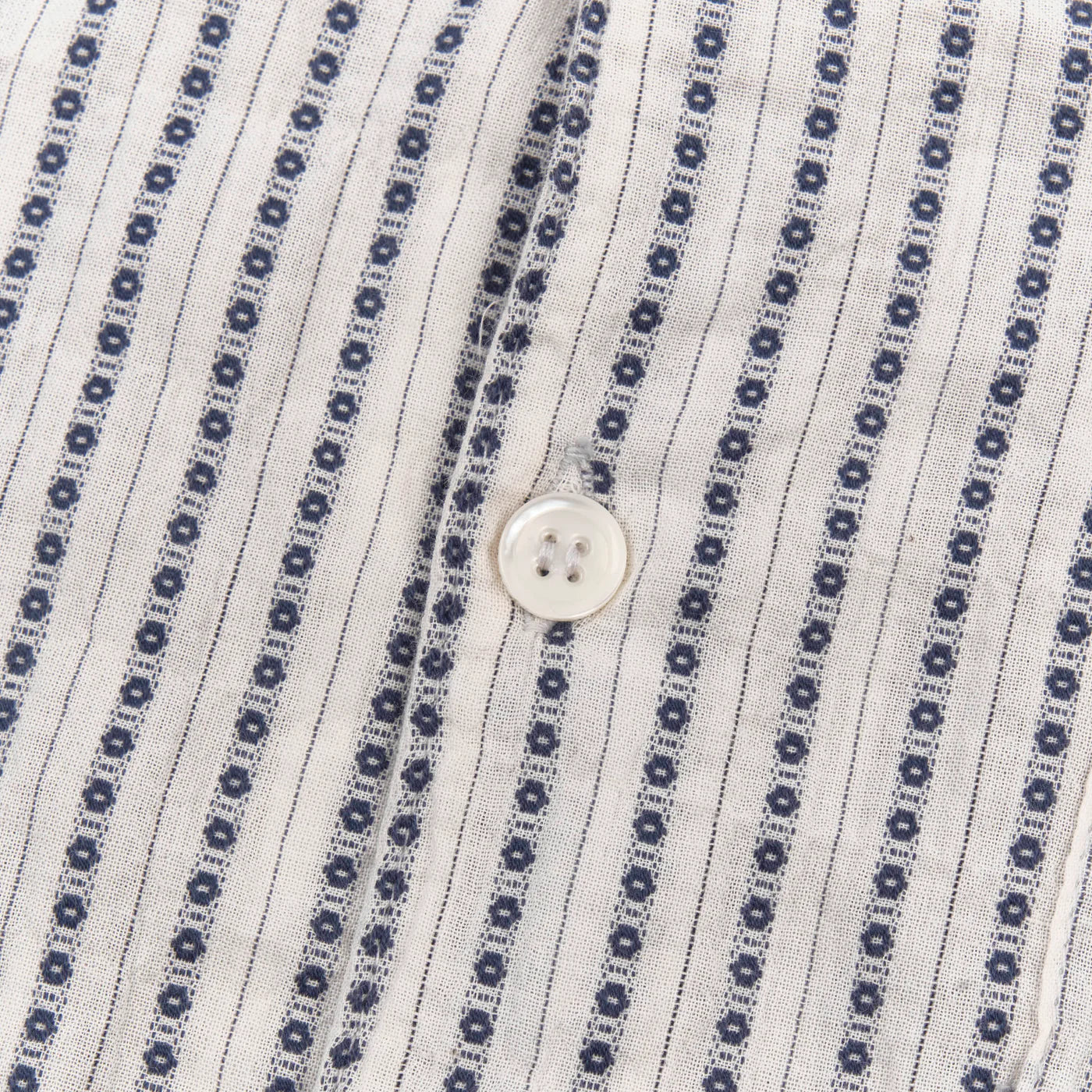 Freenote Cloth Cayucos Shirt - Jacquard White
