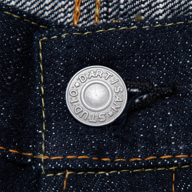 Studio D'Artisan SD-1002 GL3 Loose Fit Indigo Selvedge Denim - One Washed