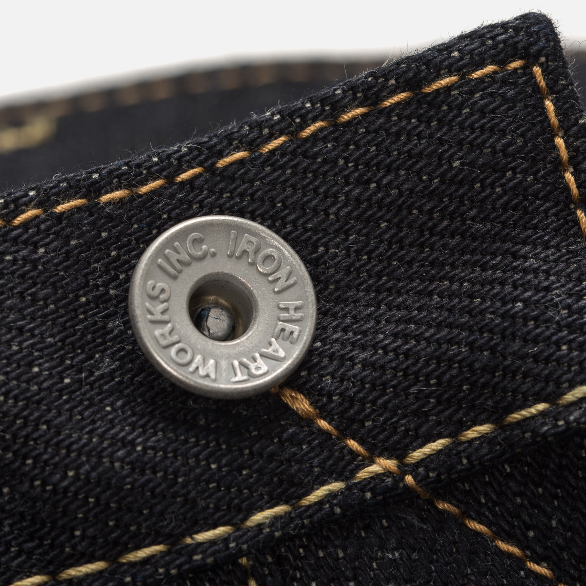 Iron Heart IH-777-XHS 25oz Selvedge Denim Slim Tapered Cut Jeans - Indigo