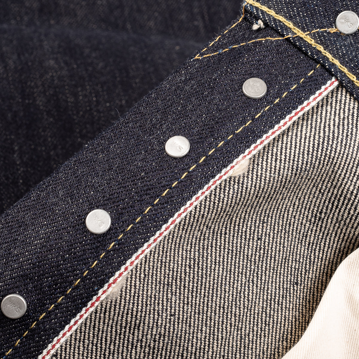 Iron Heart IH-888-XHS 25oz Selvedge Denim Medium/High Rise Tapered Cut Jeans - Indigo