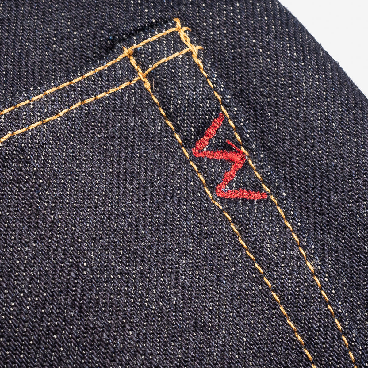 Iron Heart IH-888-XHS 25oz Selvedge Denim Medium/High Rise Tapered Cut Jeans - Indigo