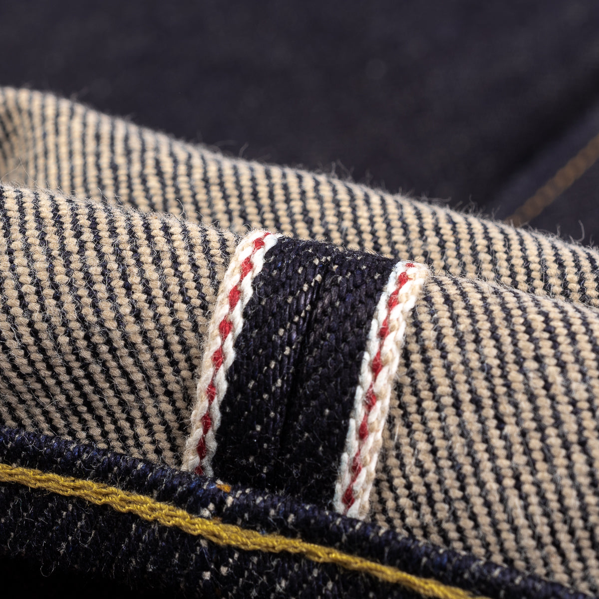 Iron Heart IH-888-XHS 25oz Selvedge Denim Medium/High Rise Tapered Cut Jeans - Indigo
