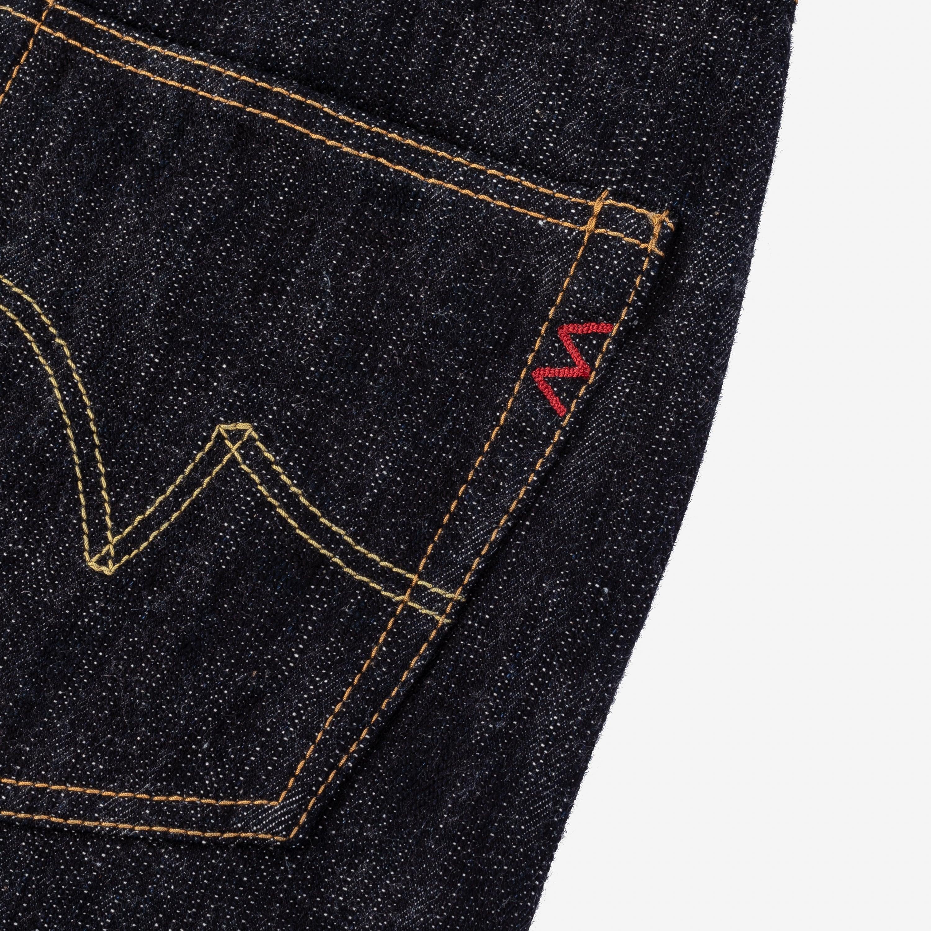 Iron Heart IH-555S-SLB 16oz Slubby Selvedge Denim Super Slim Cut Jeans - Indigo