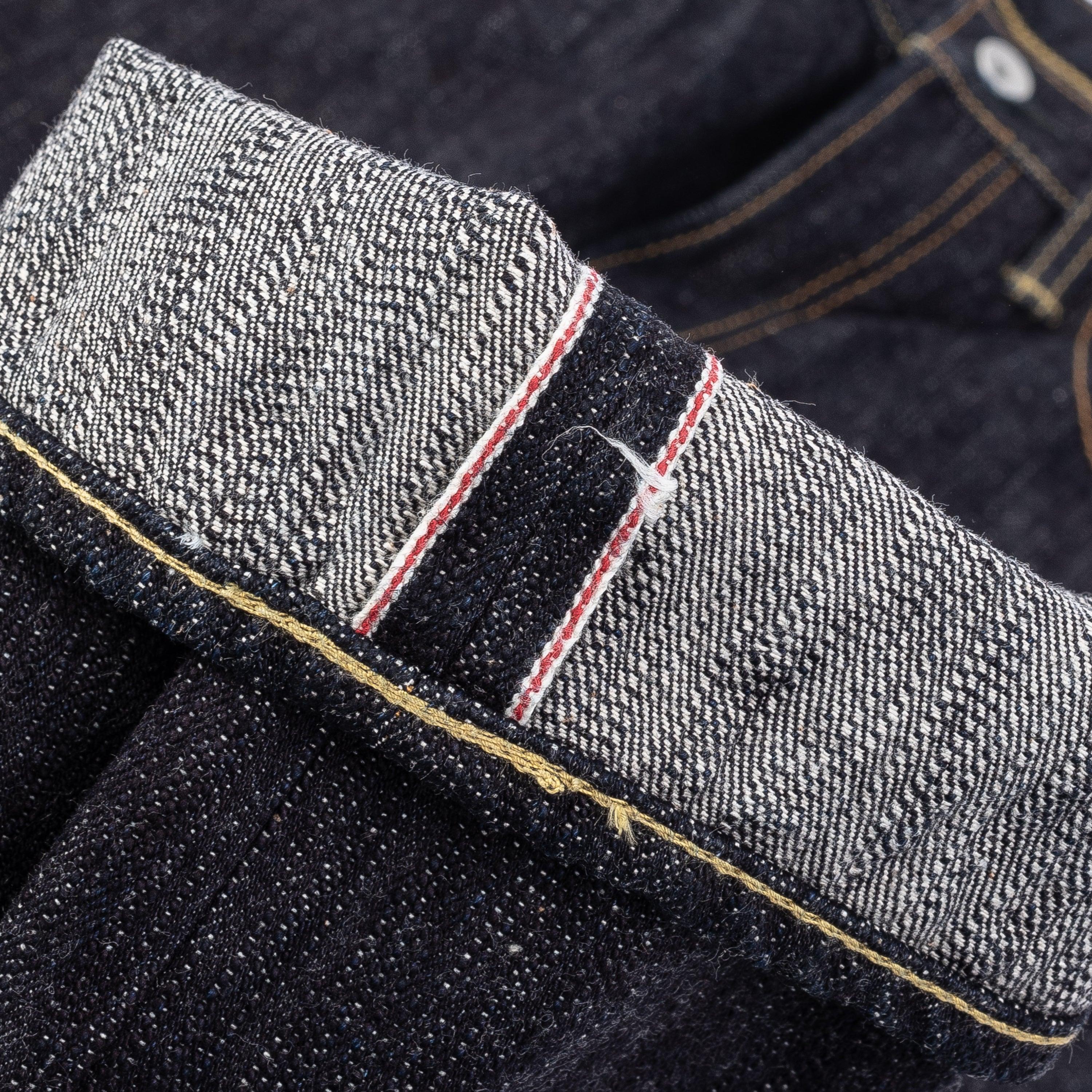 Iron Heart IH-555S-SLB 16oz Slubby Selvedge Denim Super Slim Cut Jeans - Indigo