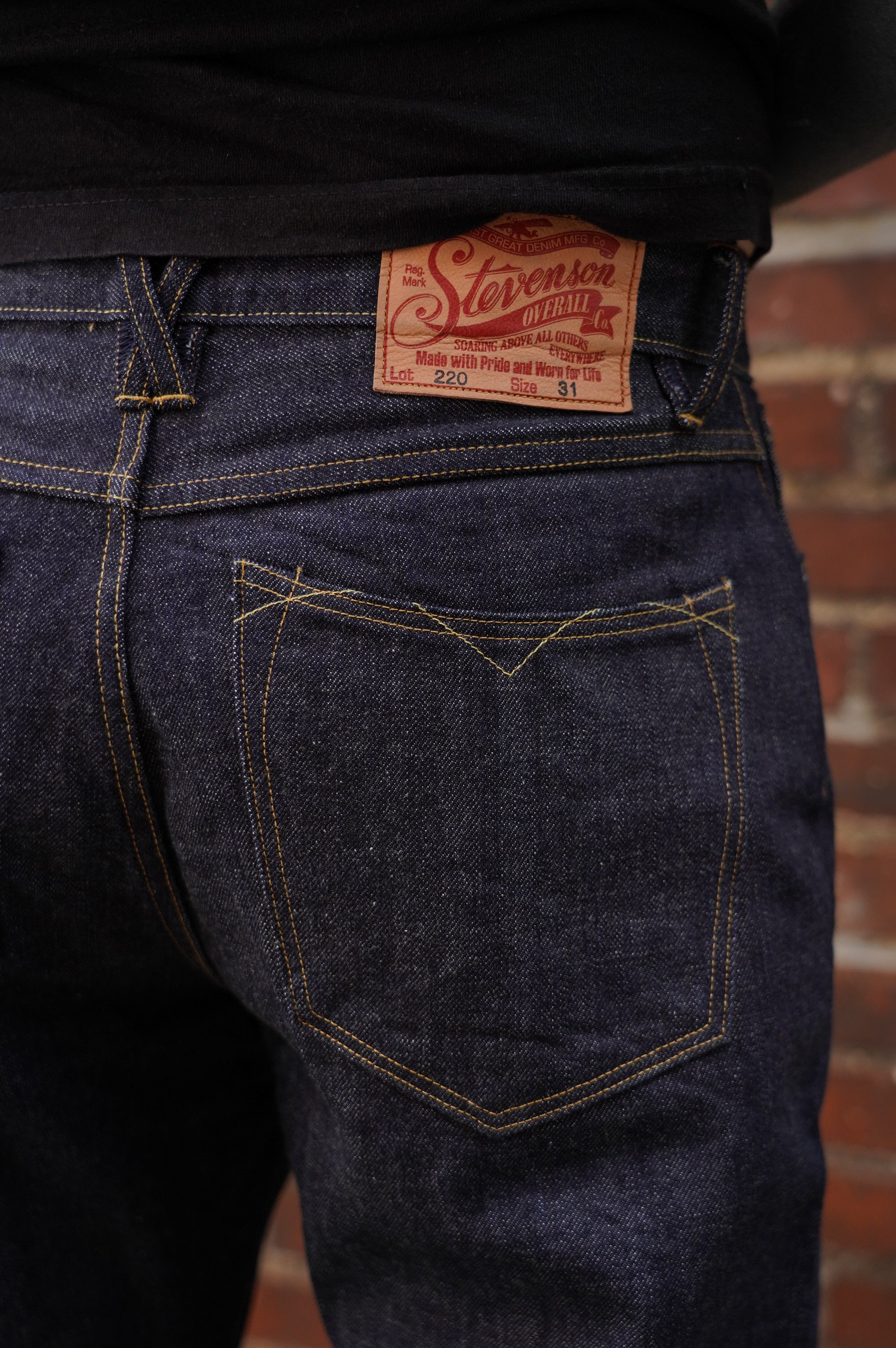 Stevenson Overall Co. Carmel 220 Tapered Leg - Indigo