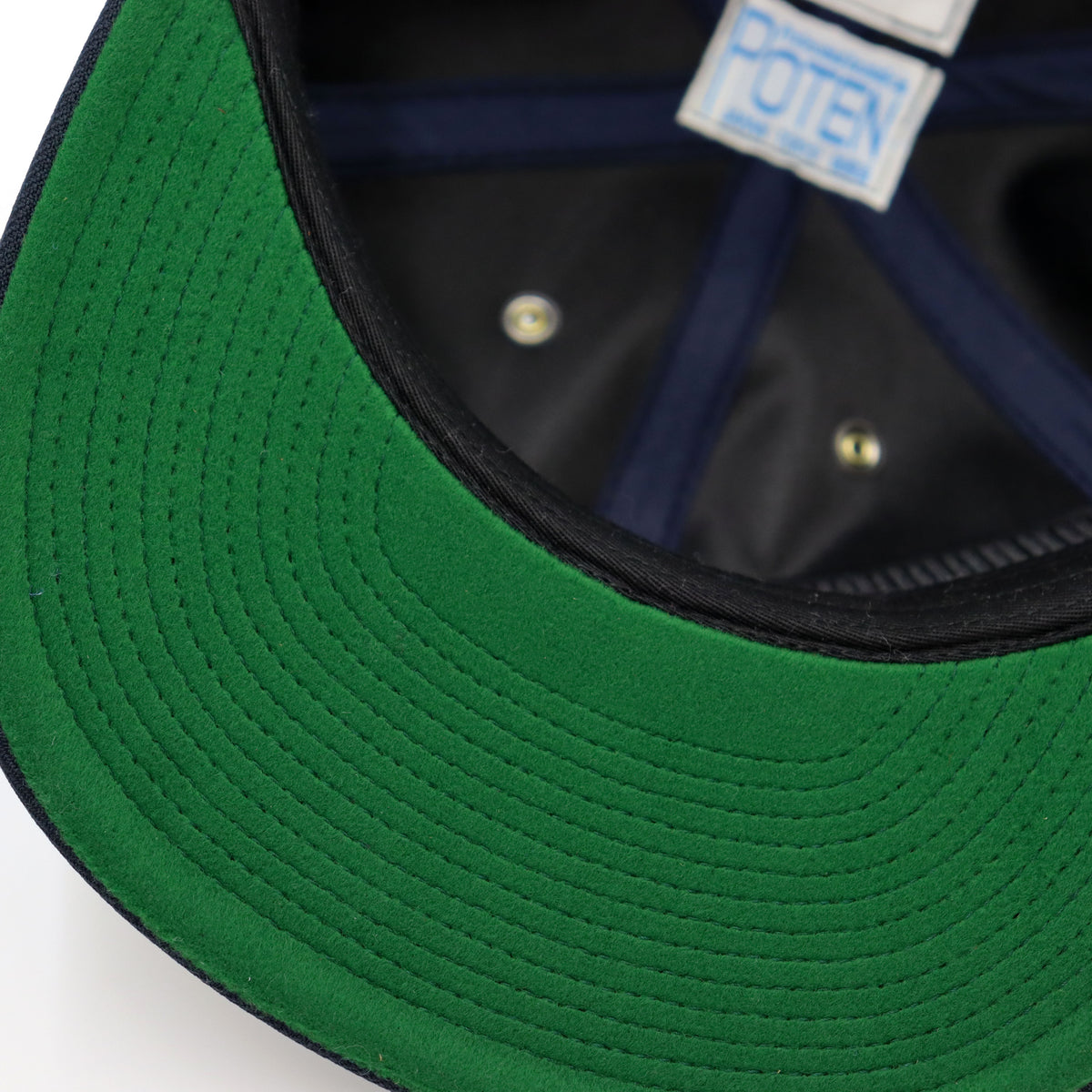 Poten 80's Standard Twill Cap - Navy