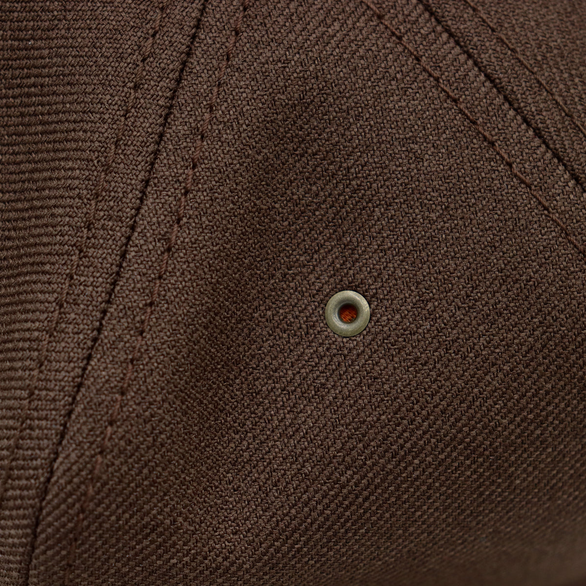 Poten 80's Standard Twill Cap - Brown