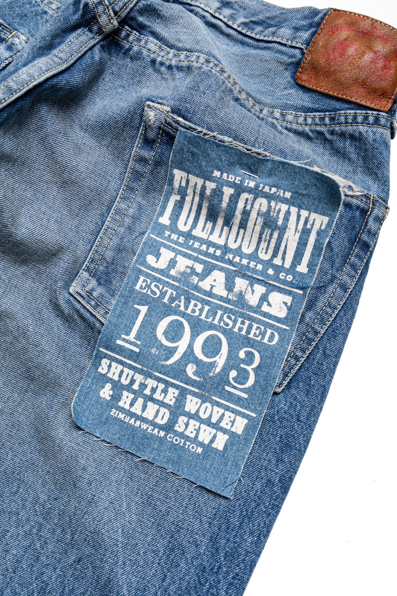 Fullcount 0105US Wide Cut - Limited 14.5oz WWII Dartford Model