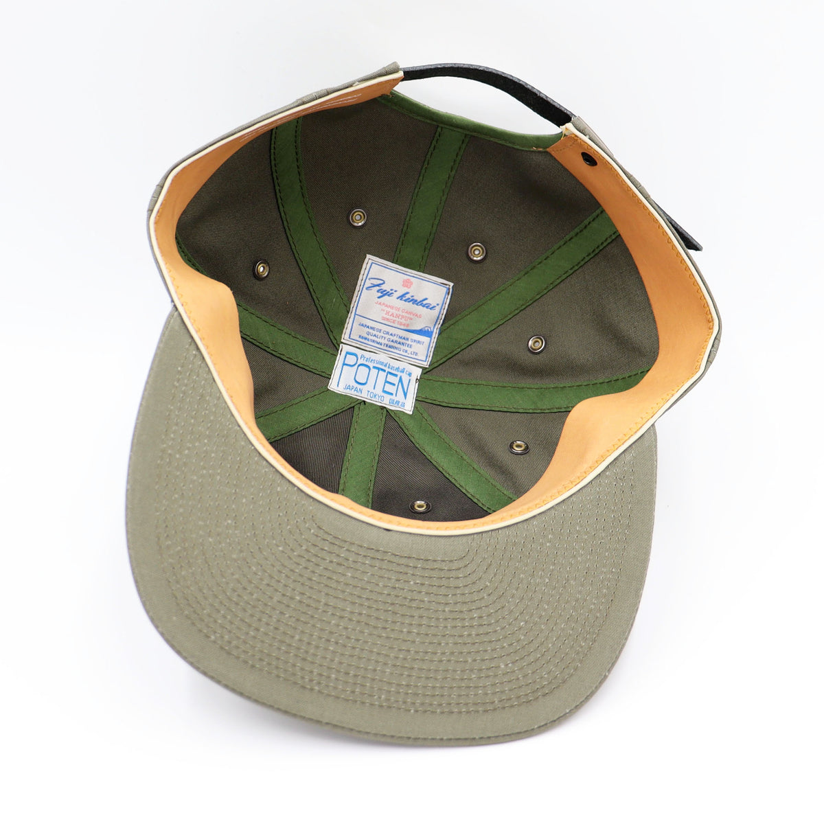 Poten Fujikinbai Cap - Olive