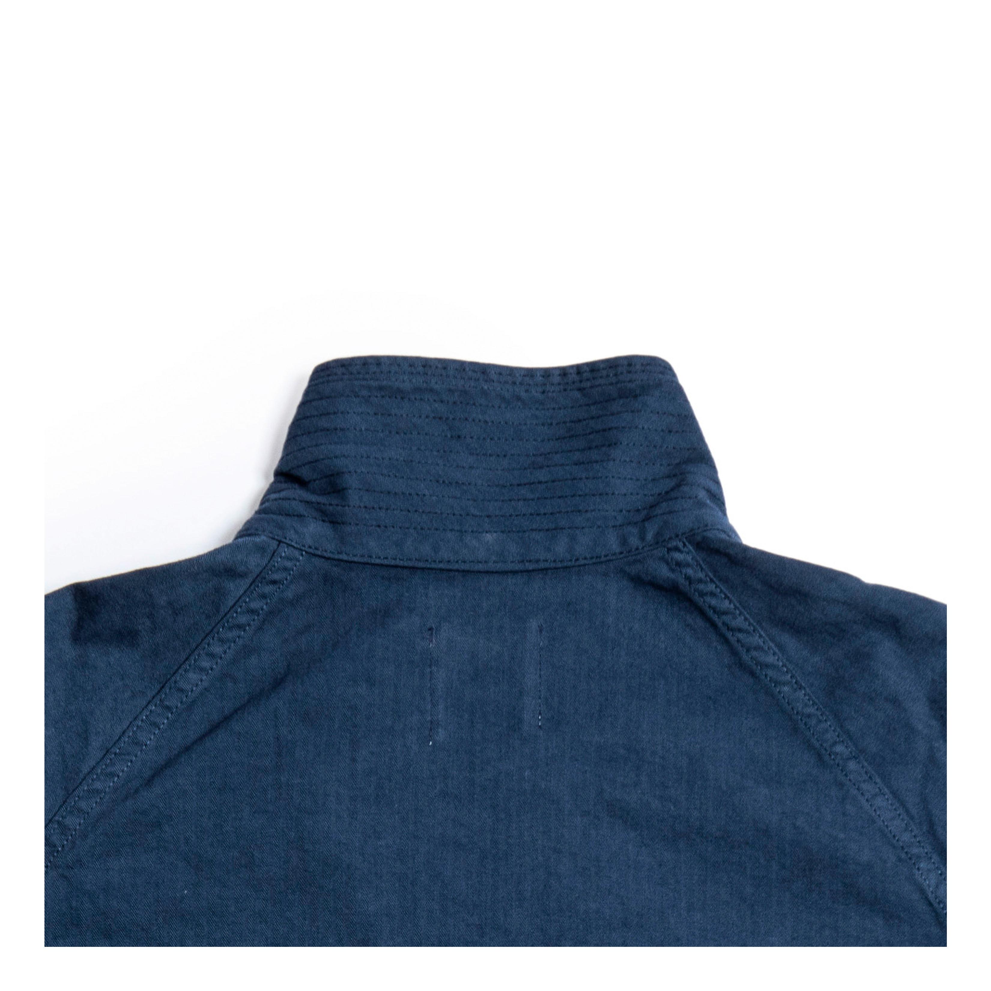 Heimat Textil Herringbone Journey Coat - Ink
