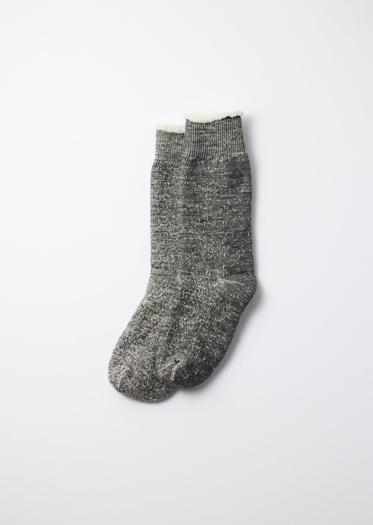 ROTOTO Double Face Merino Wool / Cotton Pile Crew Socks