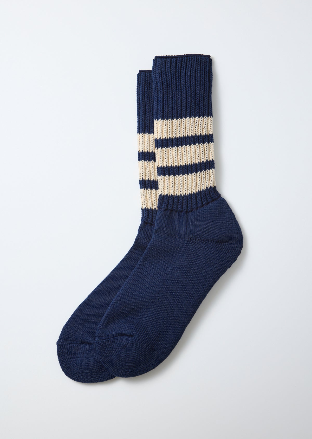 ROTOTO Organic Ribbed Old School Crew Sock