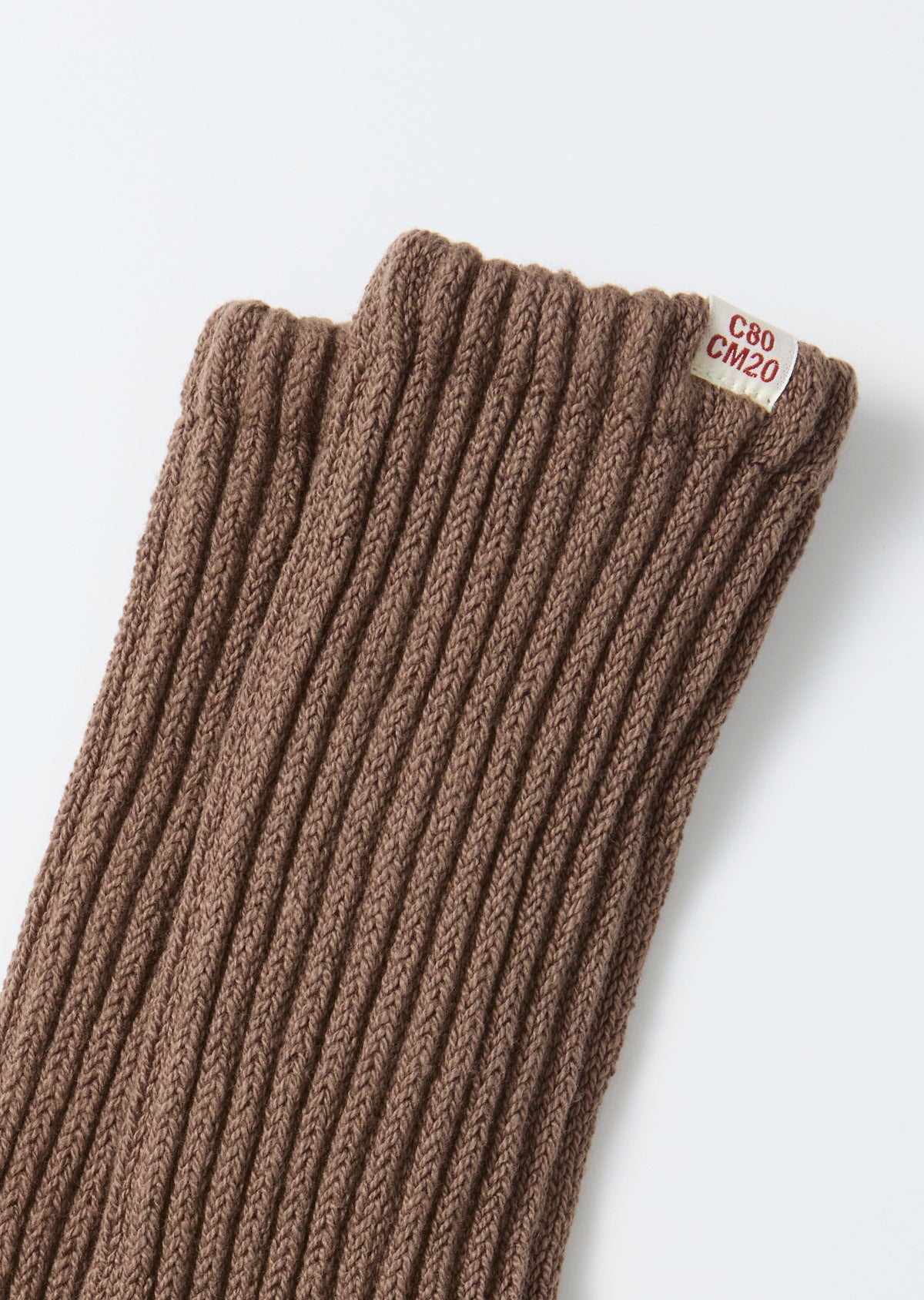 ROTOTO Cotton Cashmere Loose Pile Crew Socks