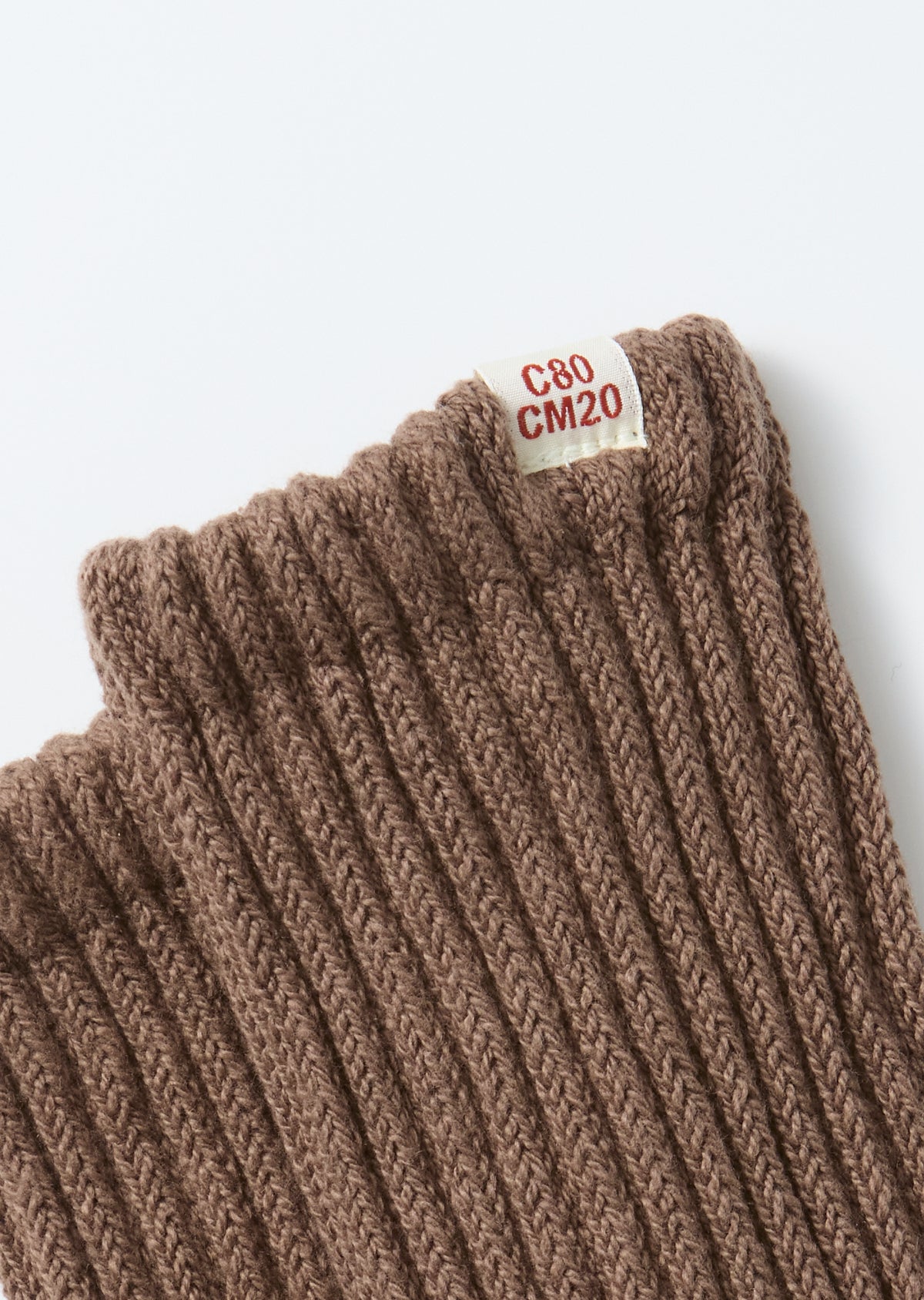 ROTOTO Cotton Cashmere Loose Pile Crew Socks