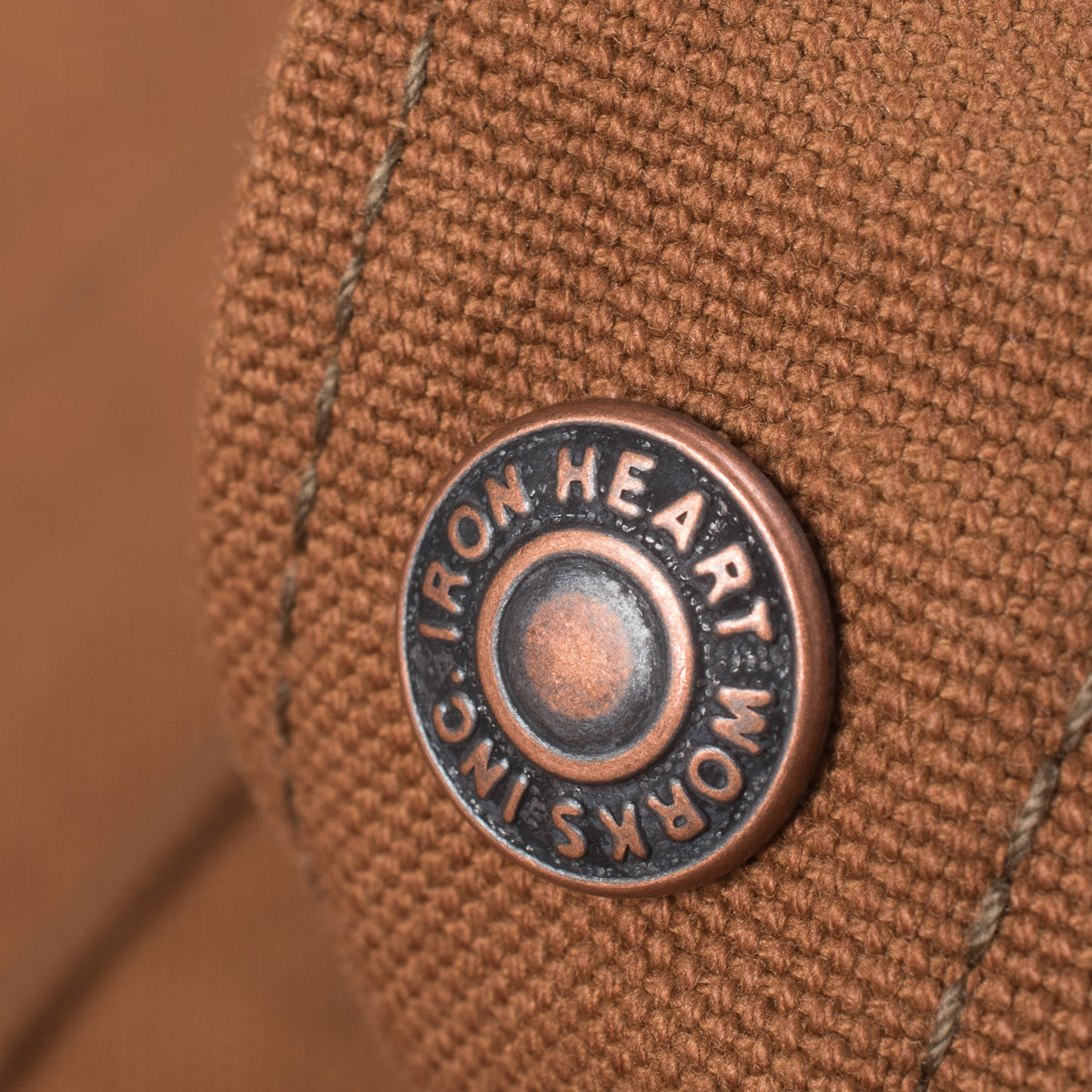 Iron Heart IHSH-189-BRN 17oz Duck CPO Work Shirt - "The UnTucked" - Brown