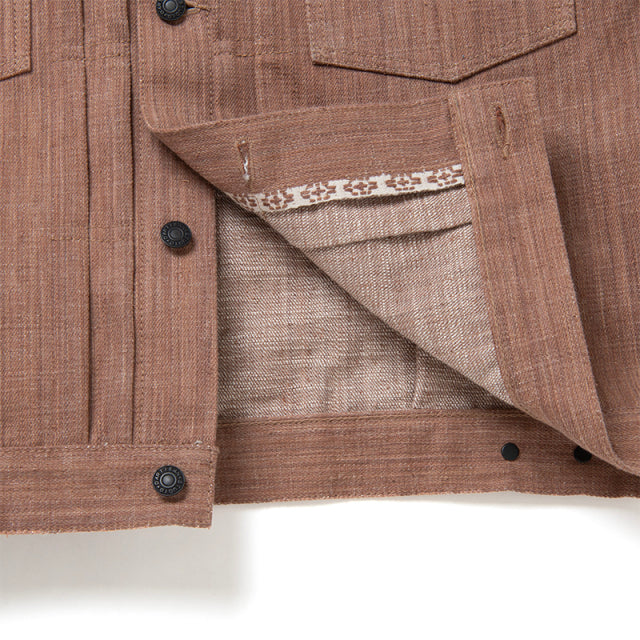 Studio D'Artisan SP-109 45th Anniversary Kakishibu Slub Denim Type II Jacket