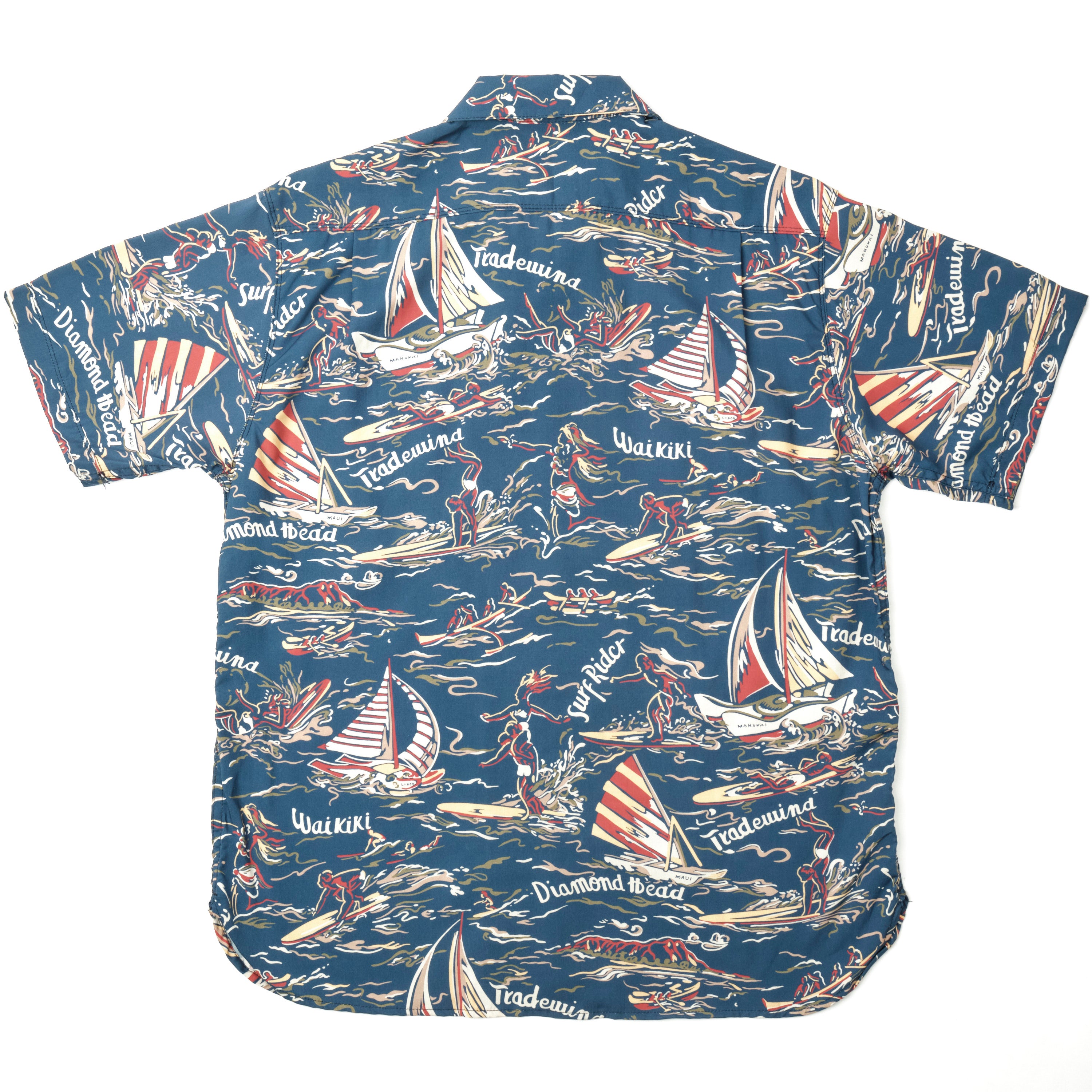 Freenote Cloth Hawaiian 40's Shirt - Blue