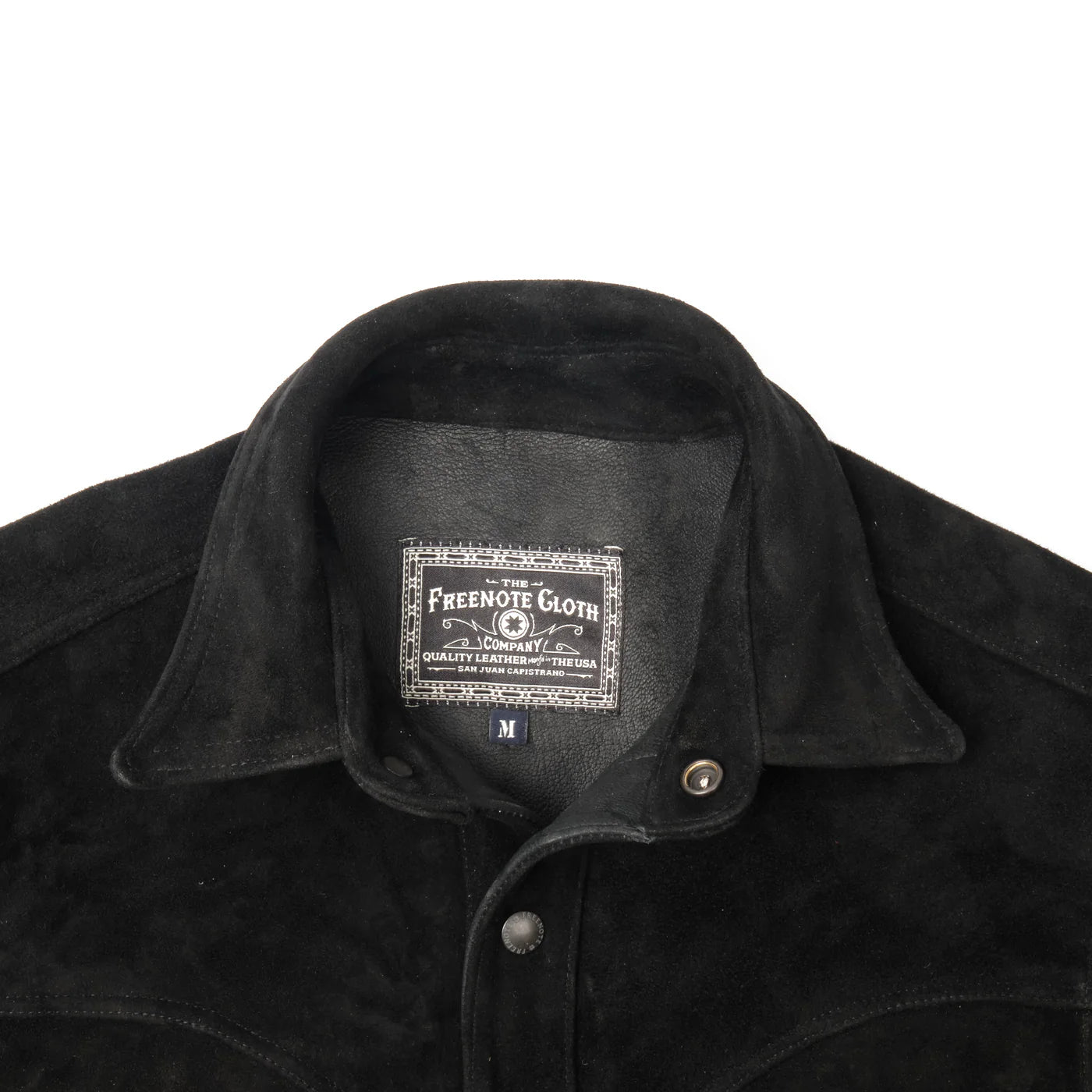 Freenote Cloth Packard Shirt - Black Goatskin