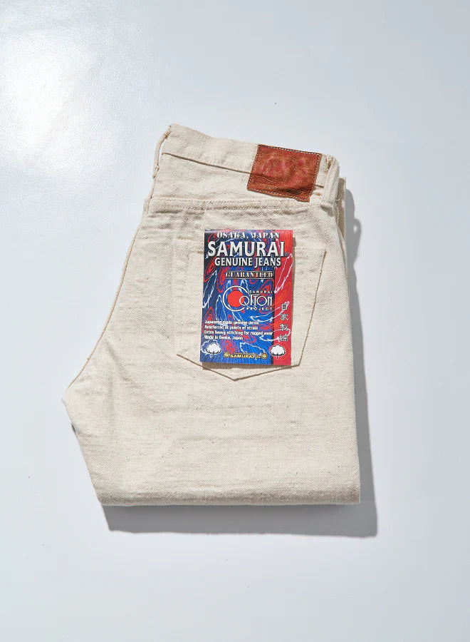 Samurai S510SC-KI 18oz Cotton Kinari Regular Straight- Ecru