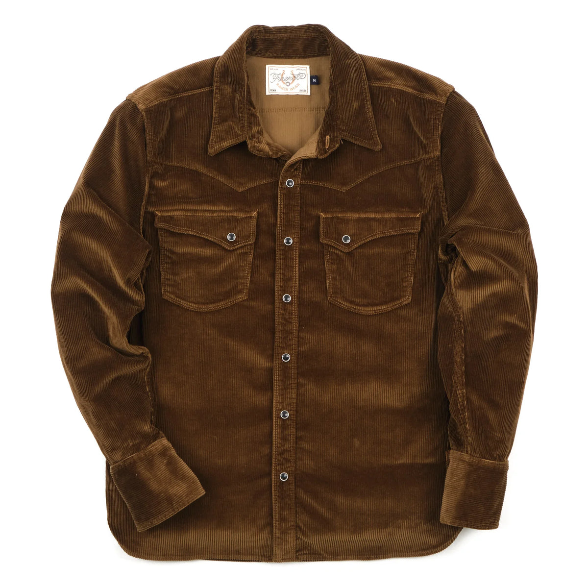 Freenote Cloth Calico Western Shirt - Gold Corduroy – Guilty Party