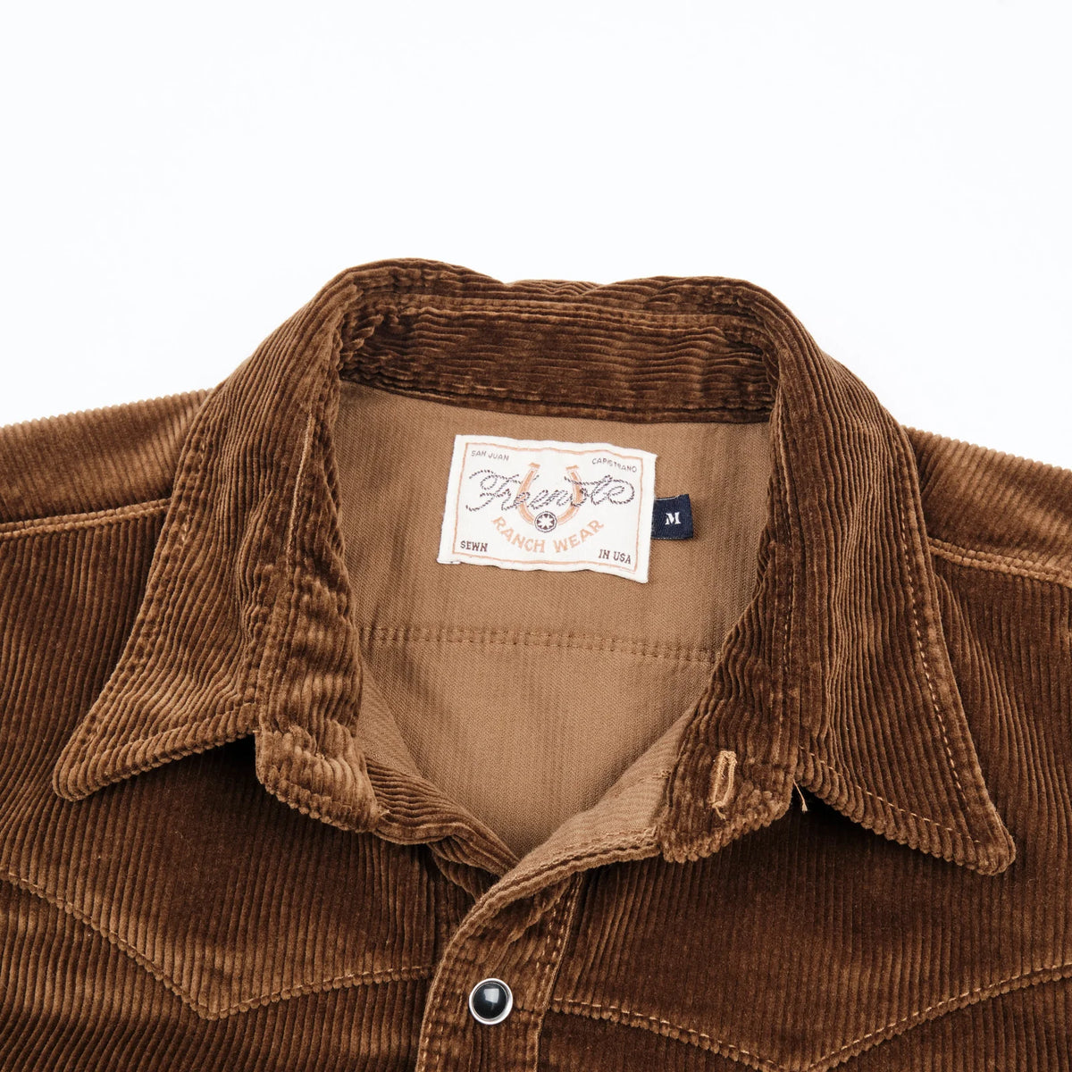 Freenote Cloth Calico Western Shirt - Gold Corduroy – Guilty Party