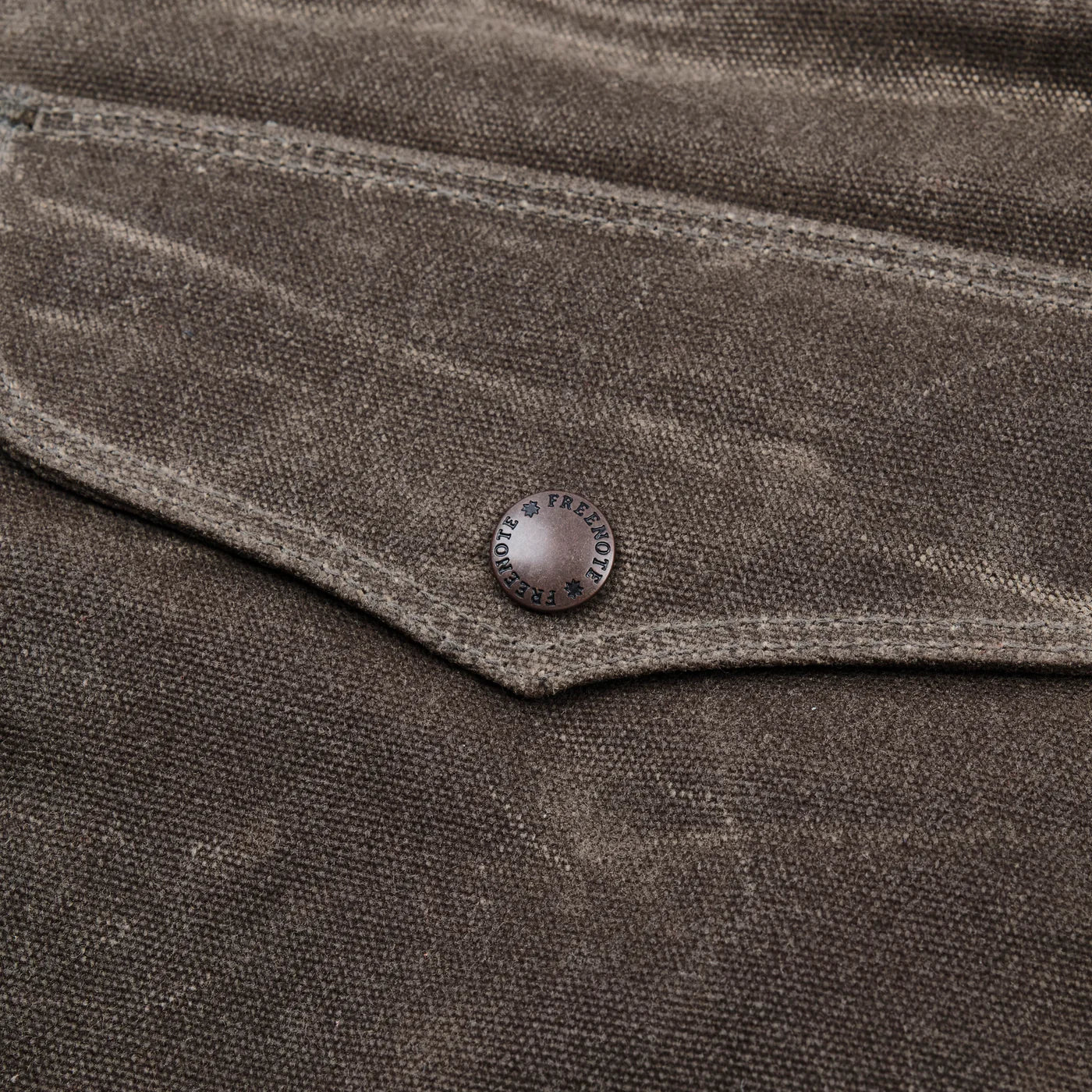 Freenote Cloth Faro 20oz Waxed Canvas Jacket - Tobacco / Red Plaid