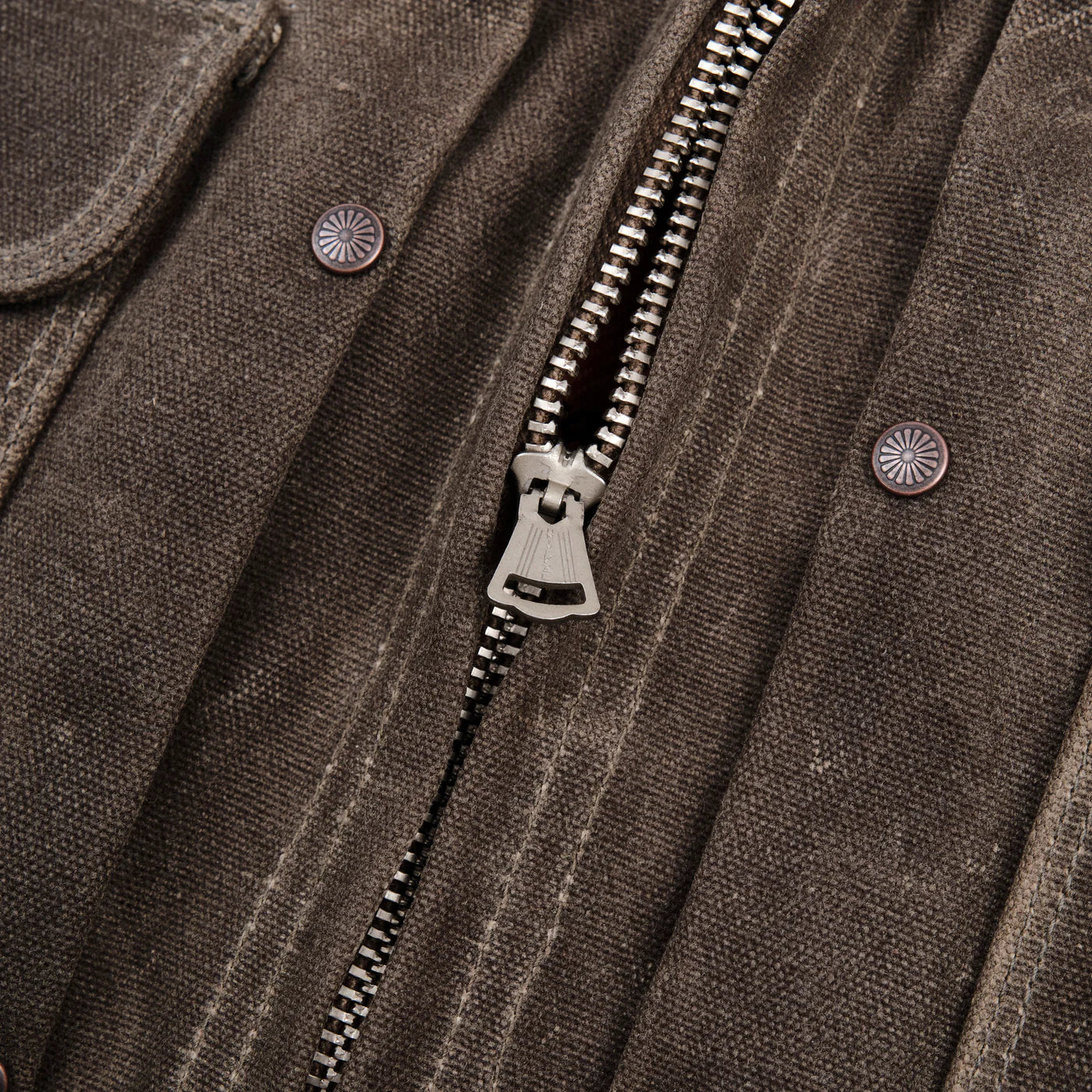 Freenote Cloth Faro 20oz Waxed Canvas Jacket - Tobacco / Red Plaid