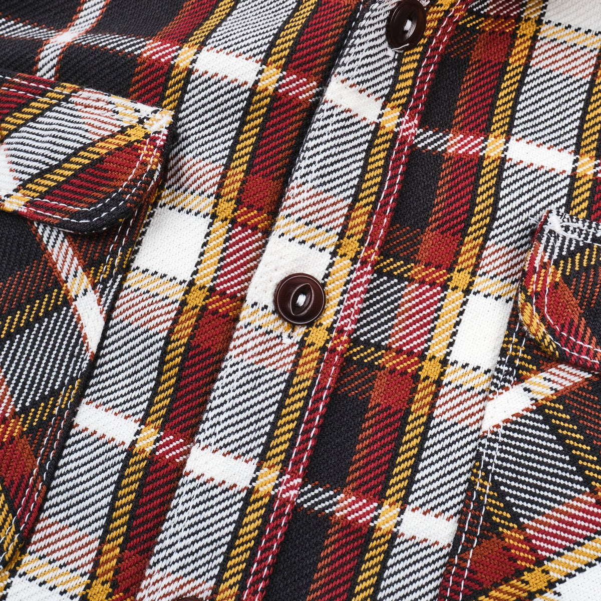 Freenote Cloth Jepson Flannel Shirt - Coal Miners Plaid