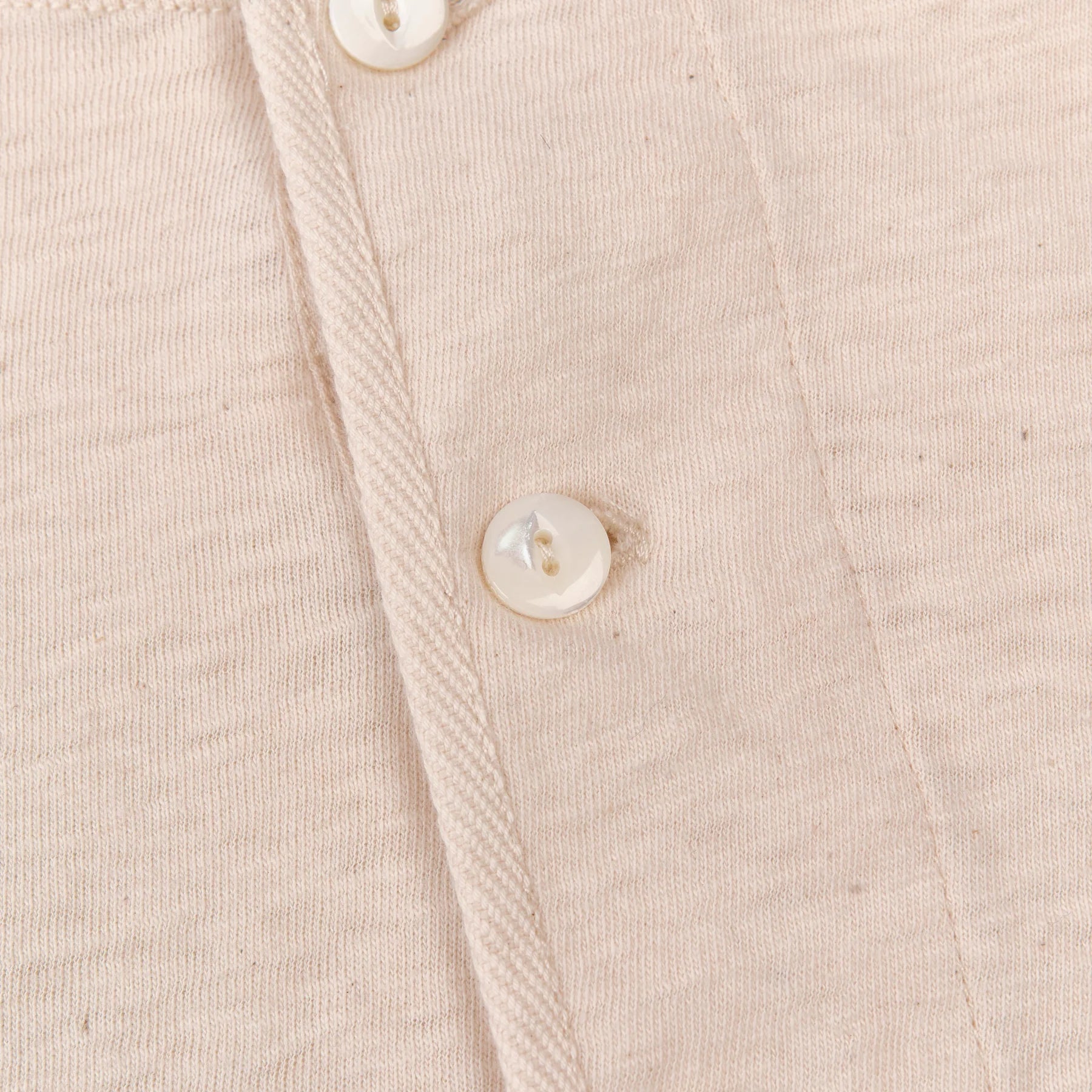 Freenote Cloth Fairmont Loopwheel Henley - Natural